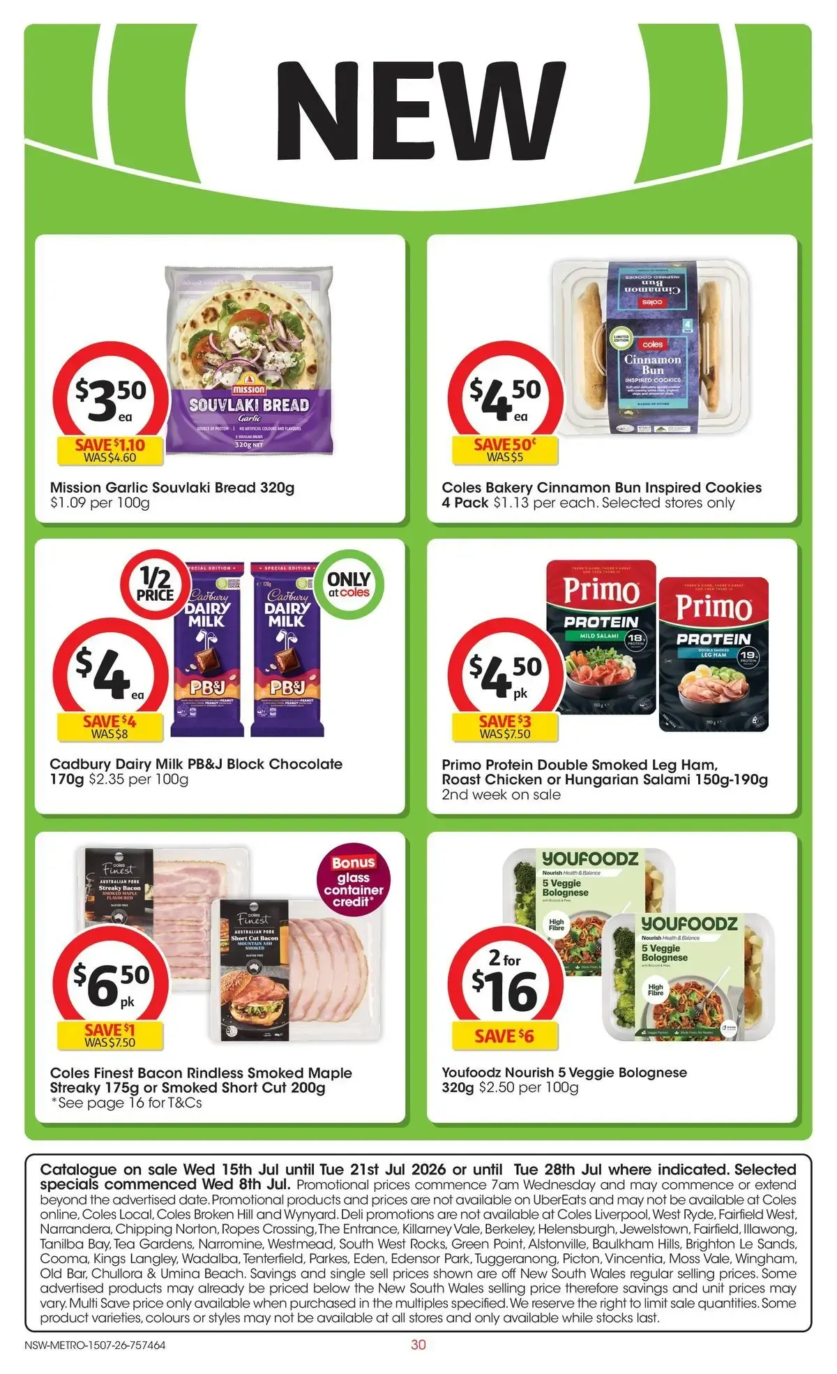 Coles catalogue valid from 15/07/2026 > Online Australia - Catalogue valid from 15 July to 21 July 2026 - page 30