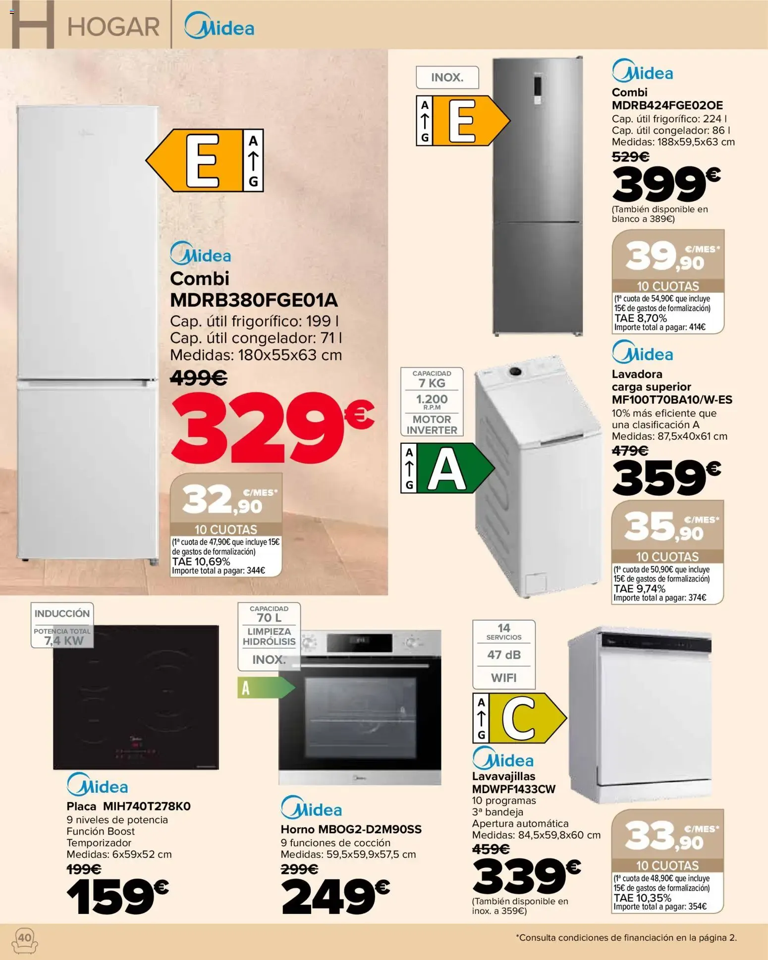 Catálogo de Carrefour Hogar del 22/09/2026 | Catálogo 22 de septiembre al 21 de octubre 2026 - Página 40