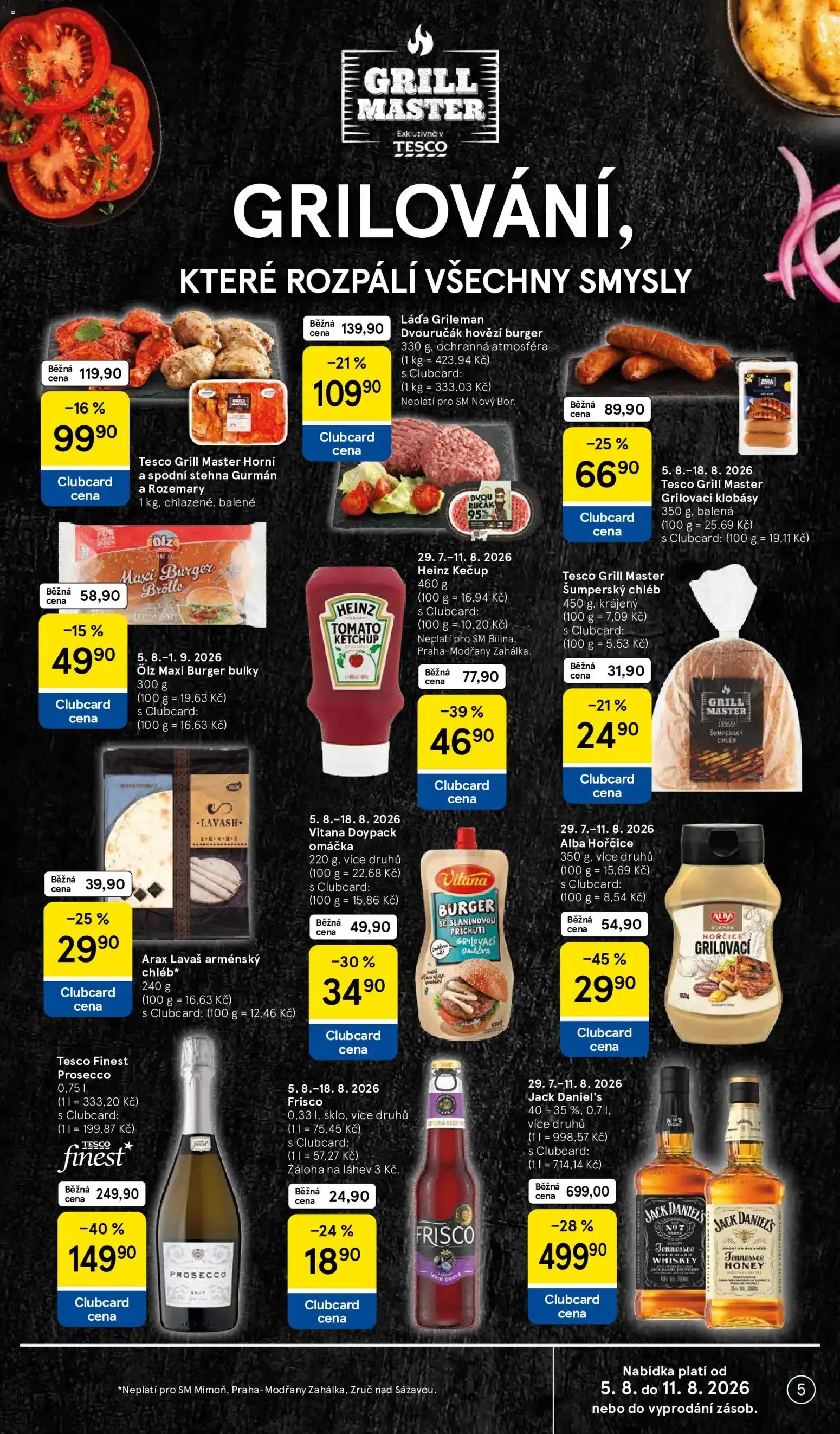 Tesco Supermarket Ofertas Semanales - 5. srpna 11. srpna 2026 - Page 5