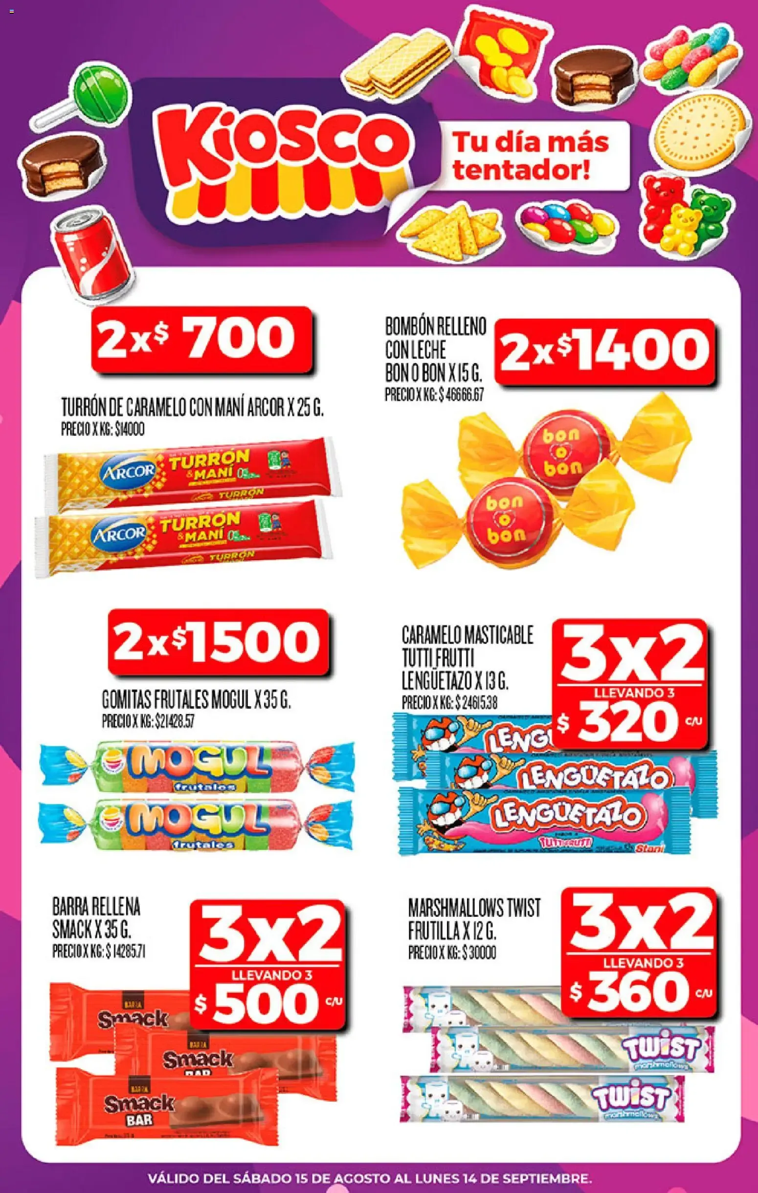 Ofertas de SUPERMES de OFERTONES 19 de agosto al 24 de agosto 2026 - Página 20 del catálogo