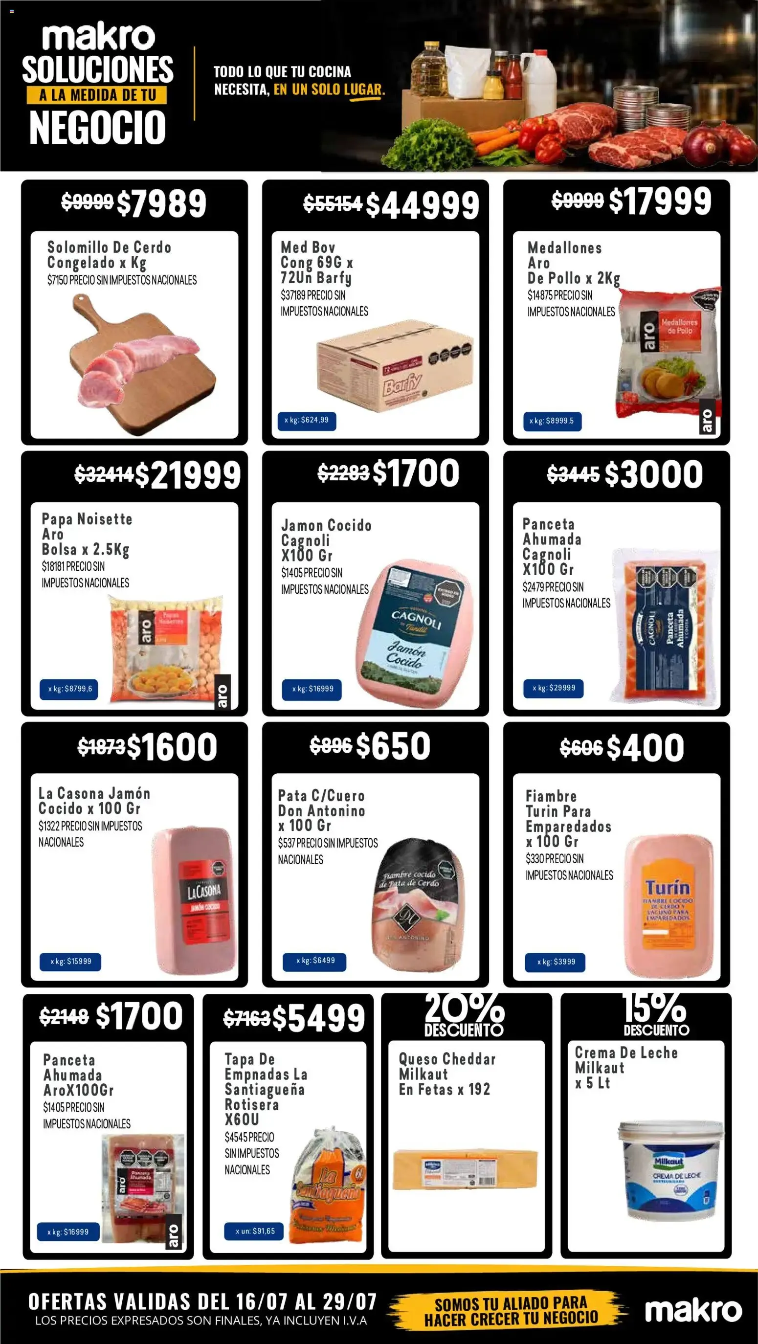 Ofertas de makro SOLUCIONES A LA MEDIDA DE TU NEGOCIO 16 de julio al 22 de julio 2026 - Página 2 del catálogo