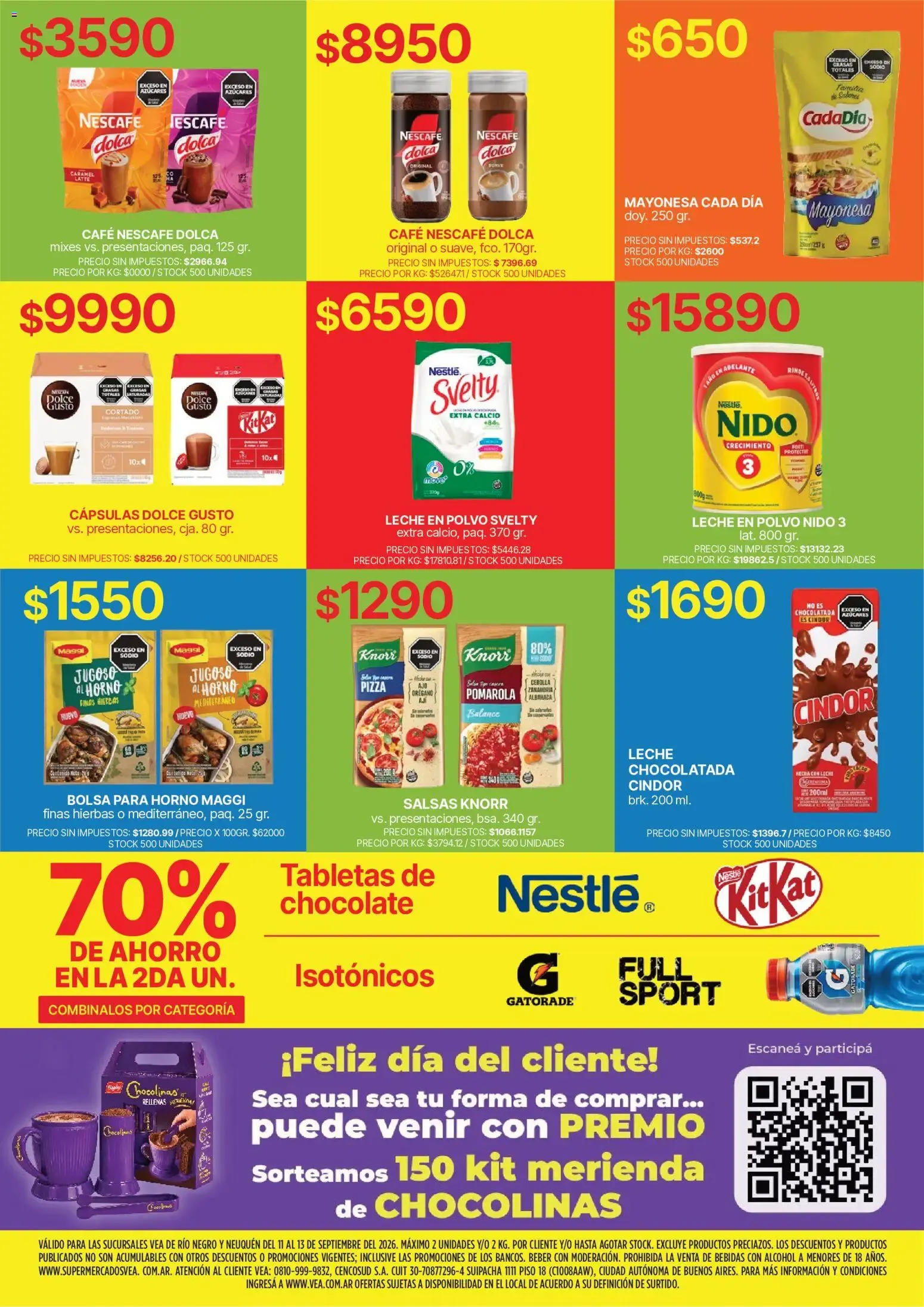 Ofertas de Vea - Fin de semana del 11/09/2026 - 13/09/2026 11 de septiembre al 13 de septiembre 2026 - Página 6 del catálogo