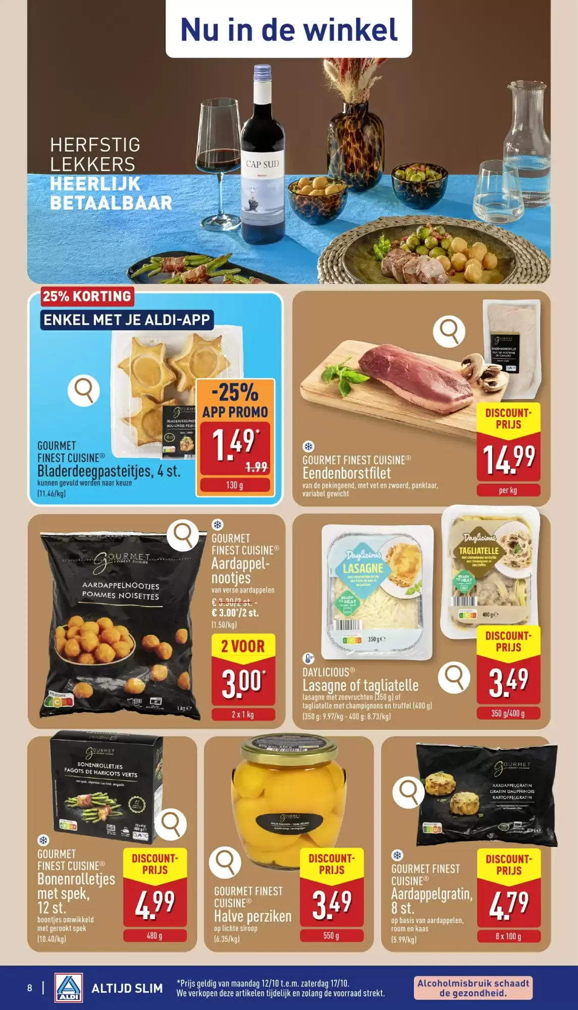 ALDI Folder: ma 12/10 - zat 17/10 van 12 oktober tot 17 oktober 2026 - folder pagina 8