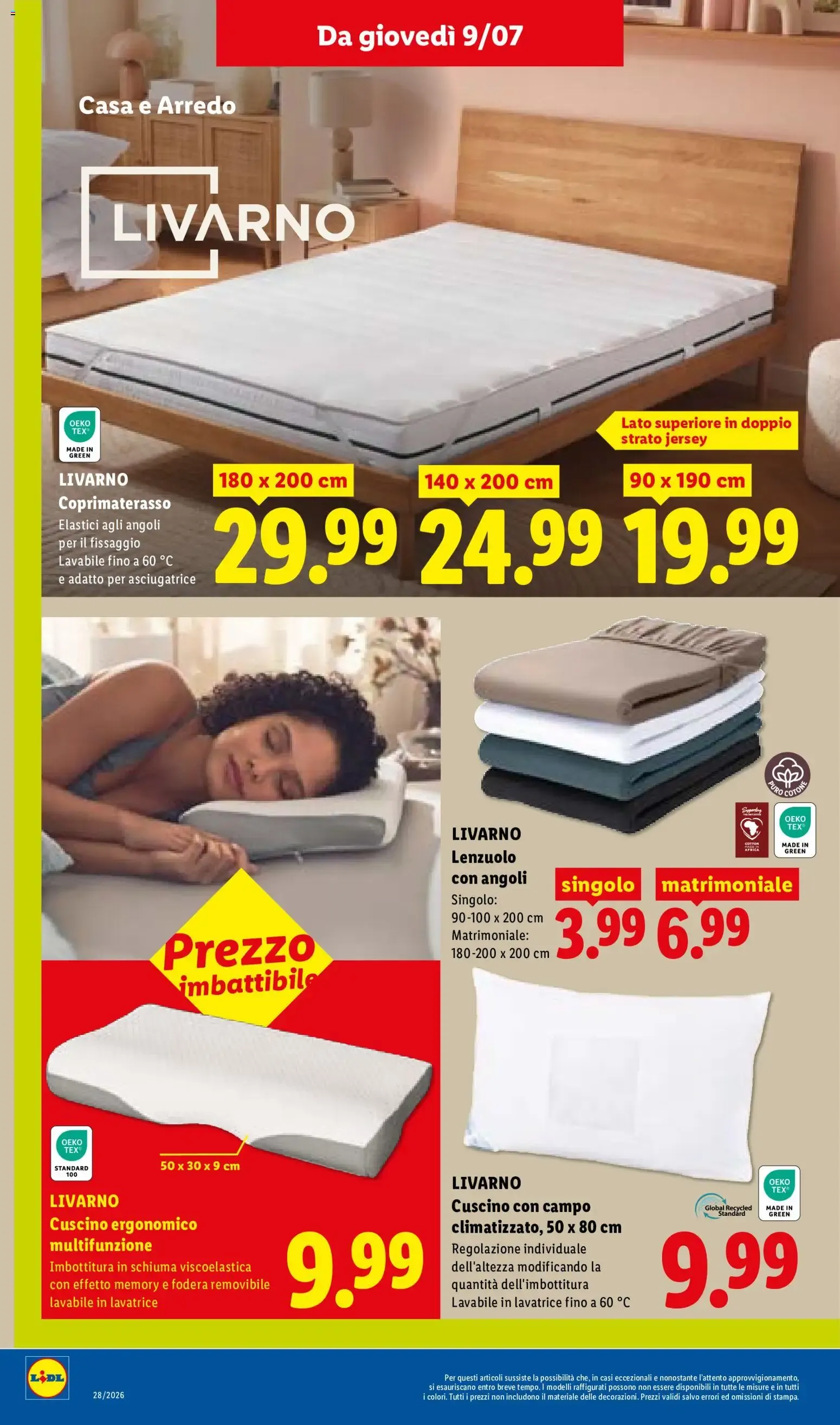 Lidl - L'estate del risparmio da 9 luglio a 15 luglio di 2026 - Pagina del volantino 32