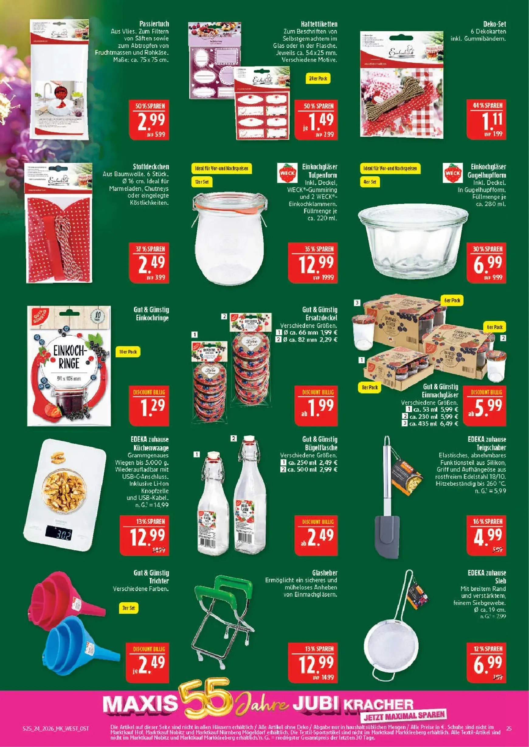 Marktkauf Prospekt – von Montag 08.06.2026 bis Samstag 13.06.2026 von 8. Juni bis 13. Juni 2026 - Prospekt seite 25