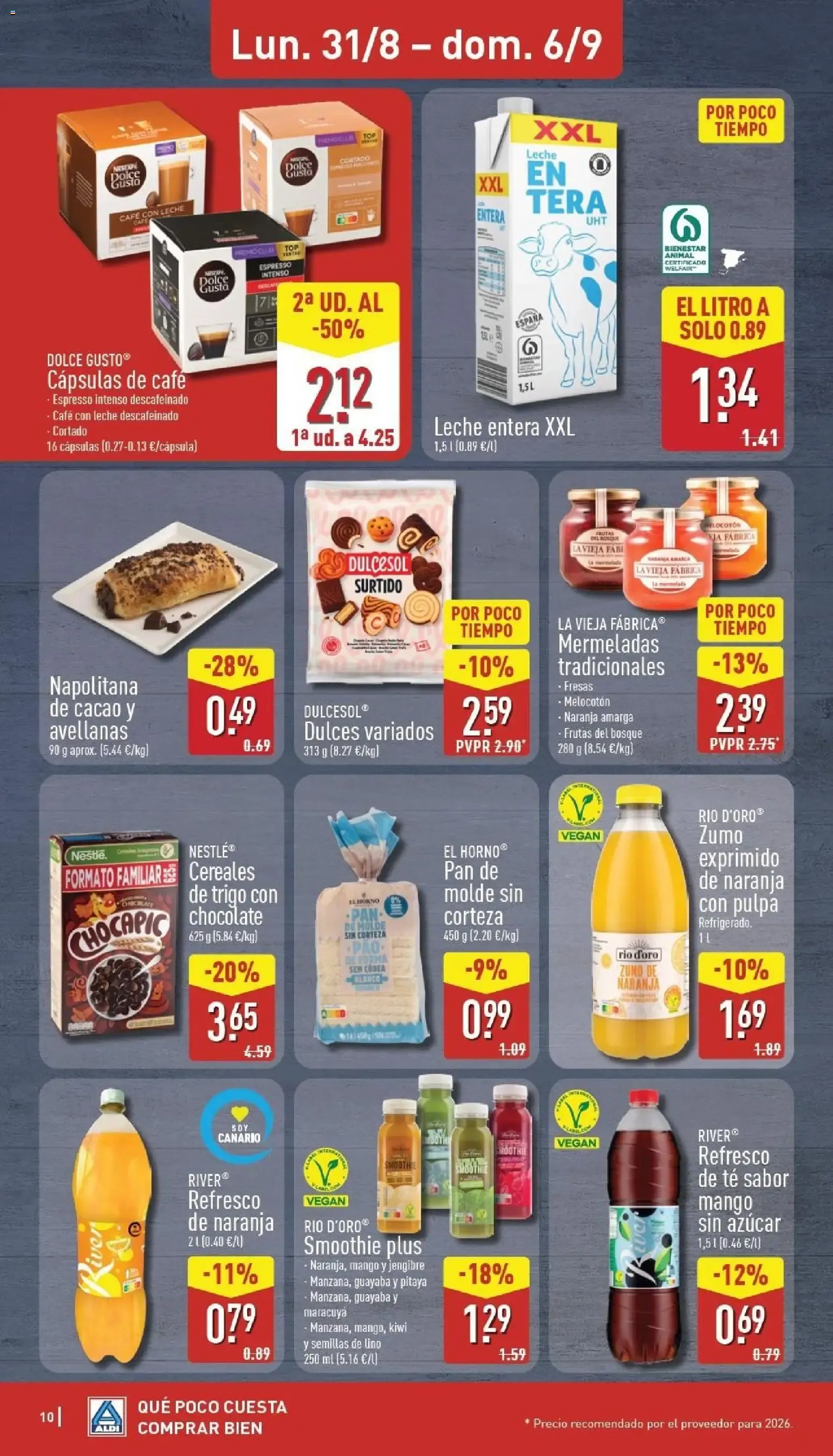 Catálogo de Aldi folleto | Catálogo 31 de agosto al 6 de septiembre 2026 - Página 9