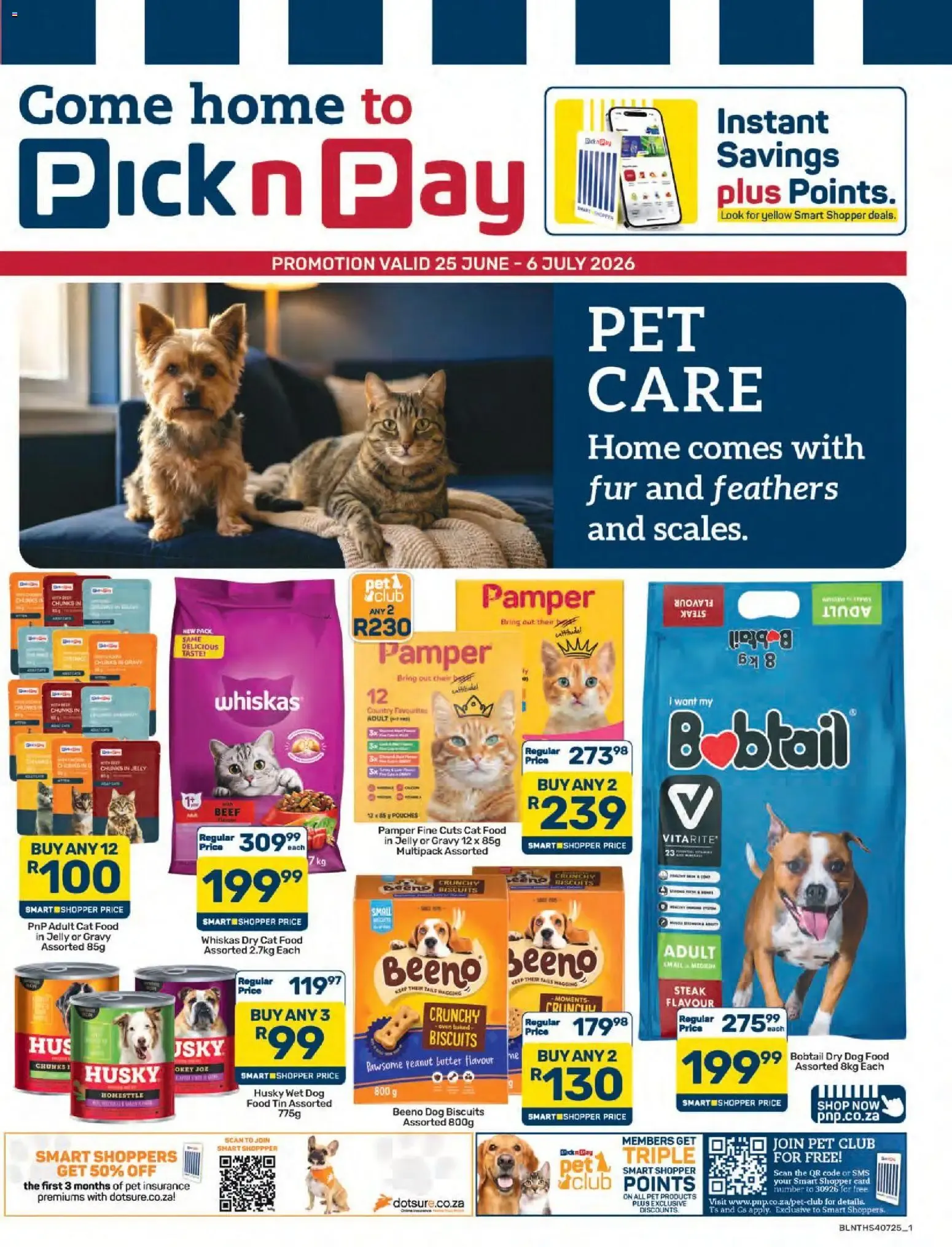 Pick n Pay - Pet Specials (25/06/2026 - 06/07/2026) Online from 25 June to 6 July 2026 - Catalogue Page 1