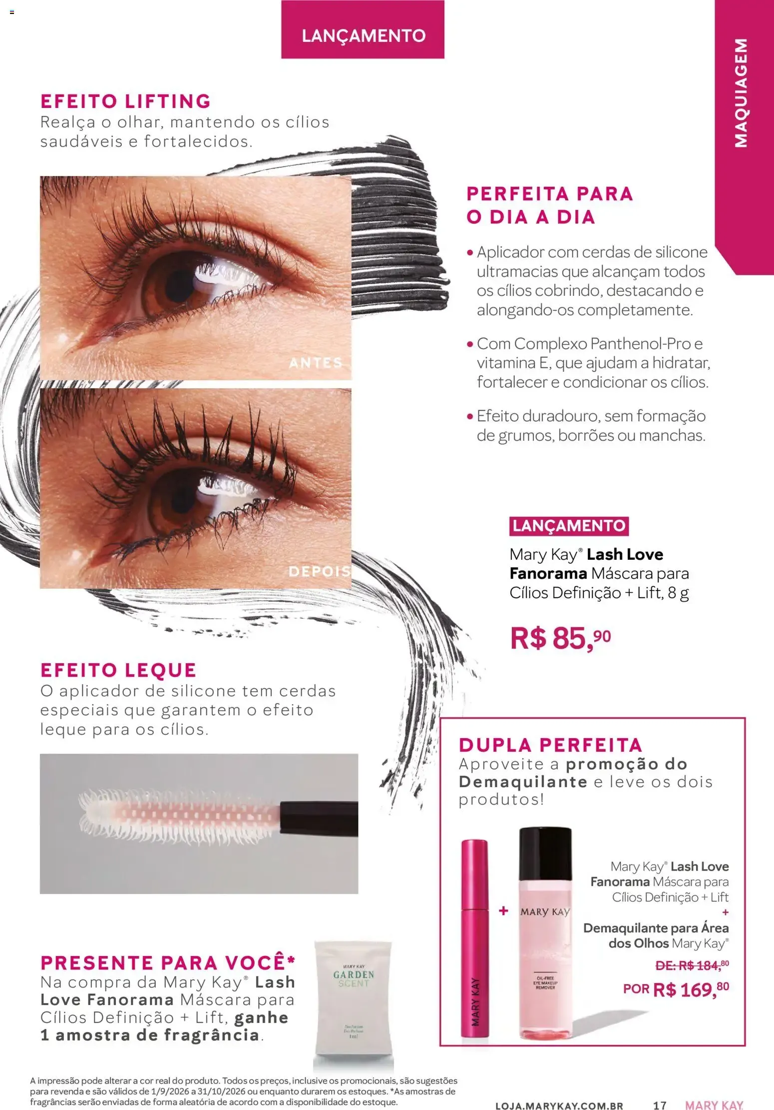 Encarte de Revista Mary Kay - Catálogo Setembro/Outubro 2026 (01/09 - 31/10/2026) 1 de setembro até 31 de outubro 2026 - Pagina 17