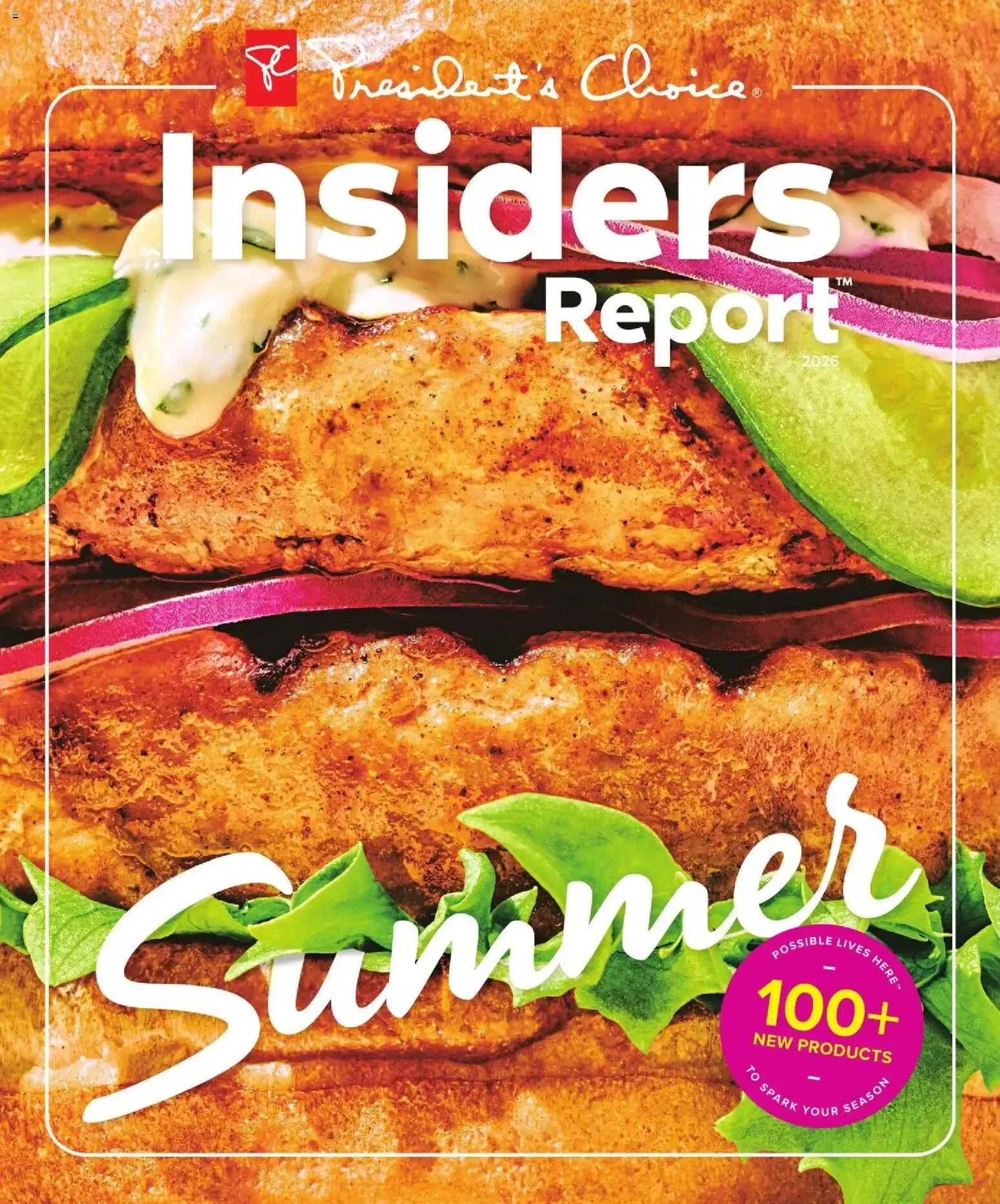 President's Choice Insiders Report Summer from May 14 to July 8 2026 - flyer page 1