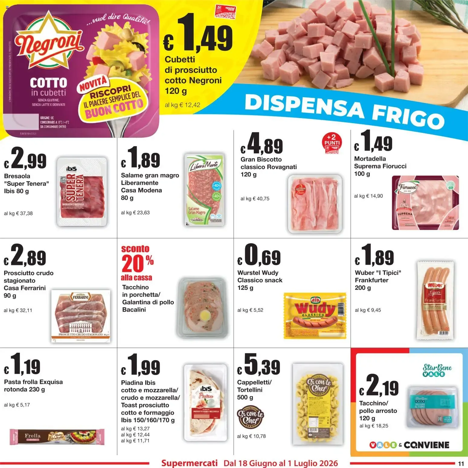Sì con Te volantino dal 18/06/2026 - online Offerte da 18 giugno a 1 luglio di 2026 - Pagina del volantino 11