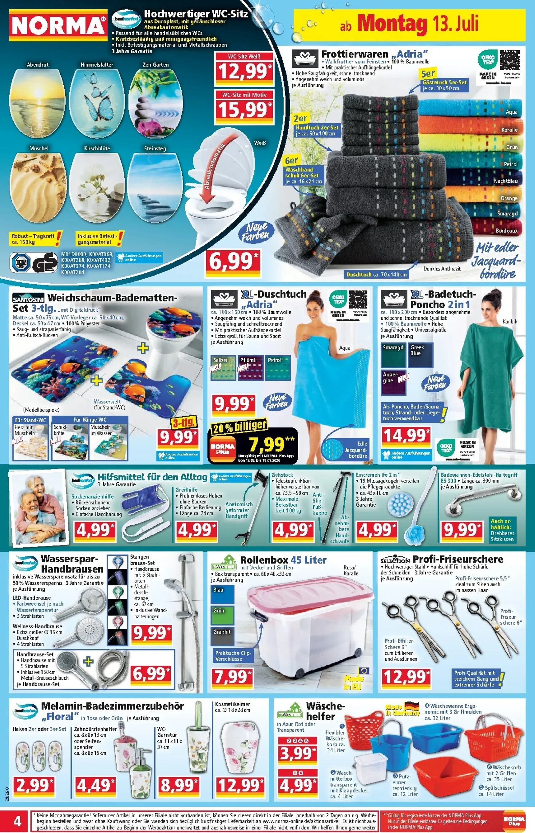 Norma Prospekt – von Montag 13.07.2026 bis Samstag 18.07.2026 von 13. Juli bis 18. Juli 2026 - Prospekt seite 4