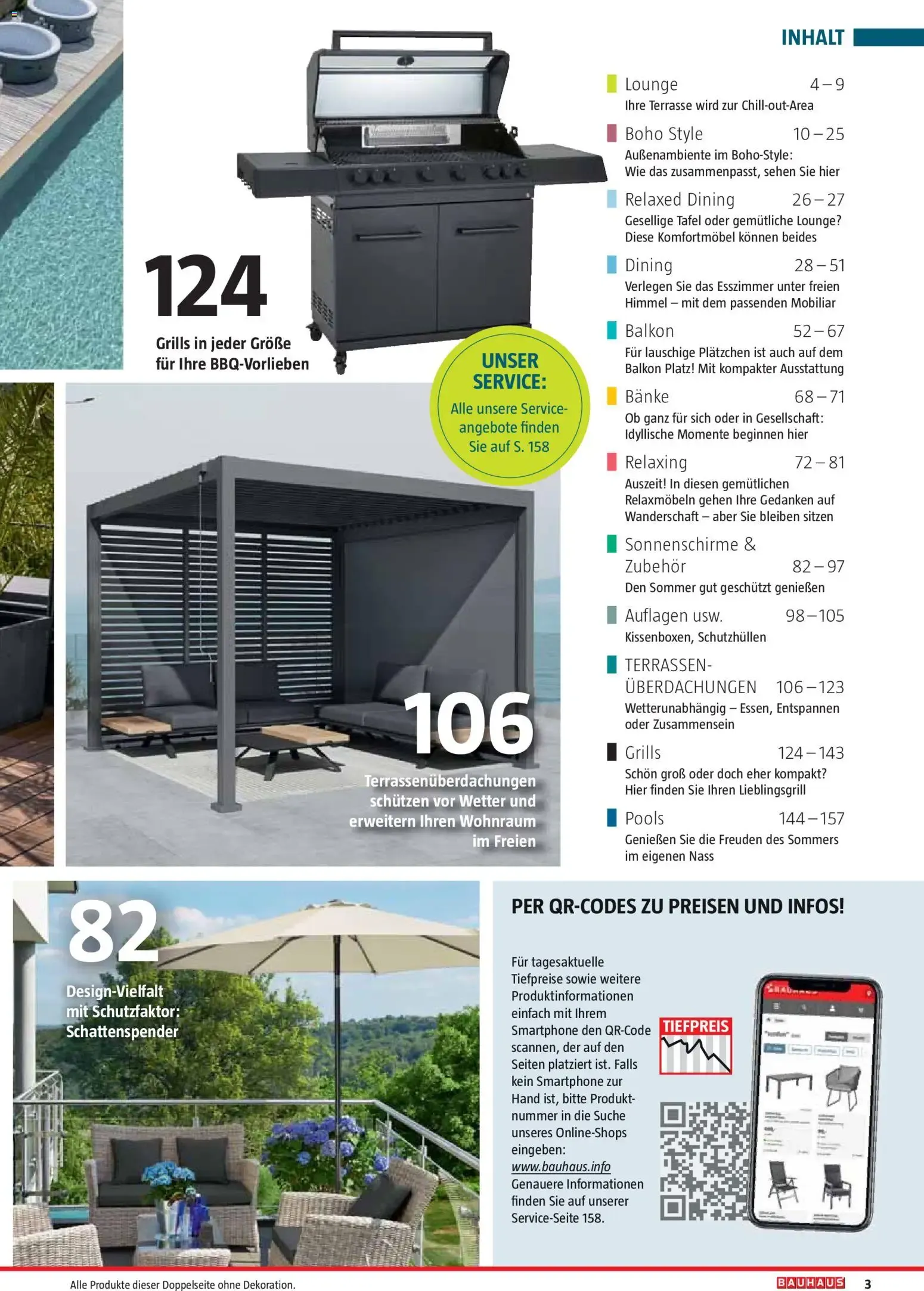 Bauhaus Freizeit im Garten von 01.05.2026 - Aktuelle Angebote von 1. Mai bis 30. Juni 2026 - Flugblätt seite 3