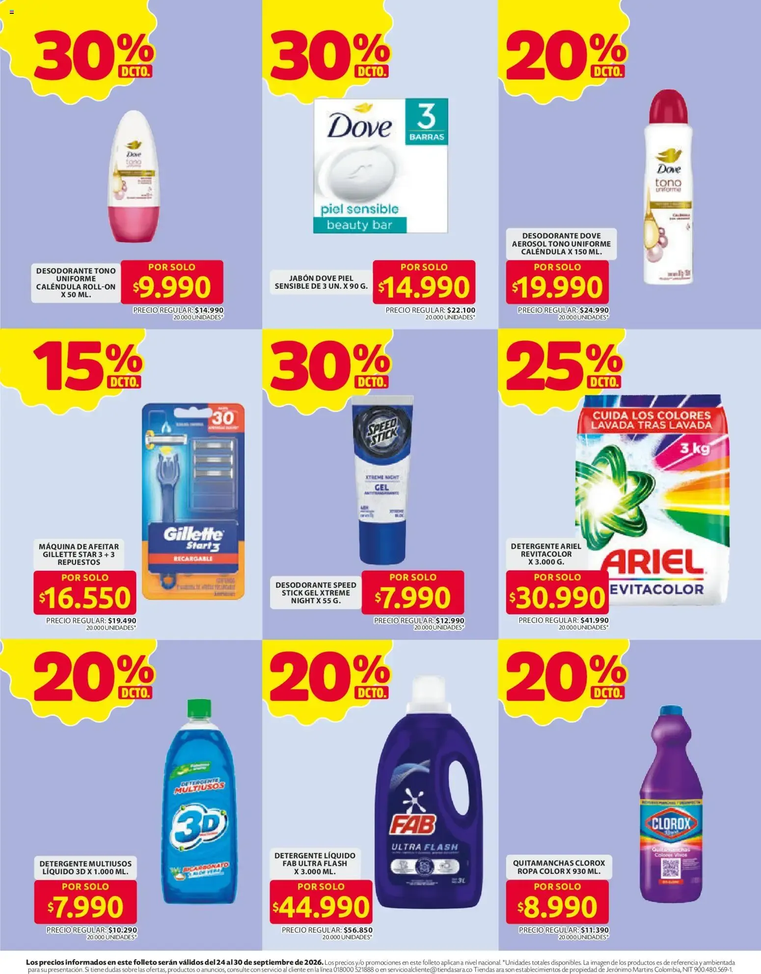 Catalogo de Tiendas ARA - Los Precios Más Bajos 24 de septiembre al 30 de septiembre 2026 - Pag 16