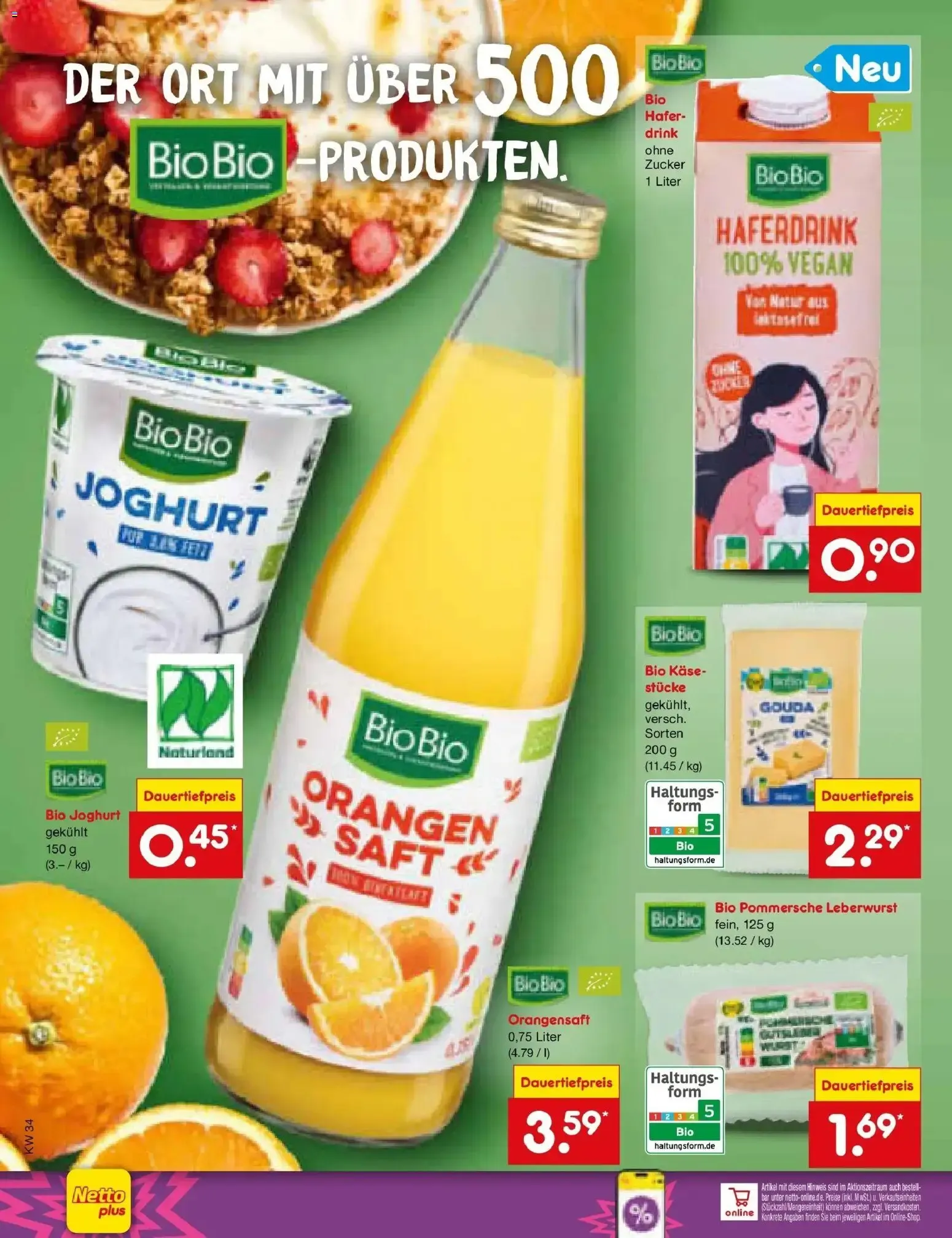 Netto Marken-Discount Prospekt Kremmen (ab 17.08.2026) » Angebote von 17. August bis 22. August 2026 - Prospekt seite 18