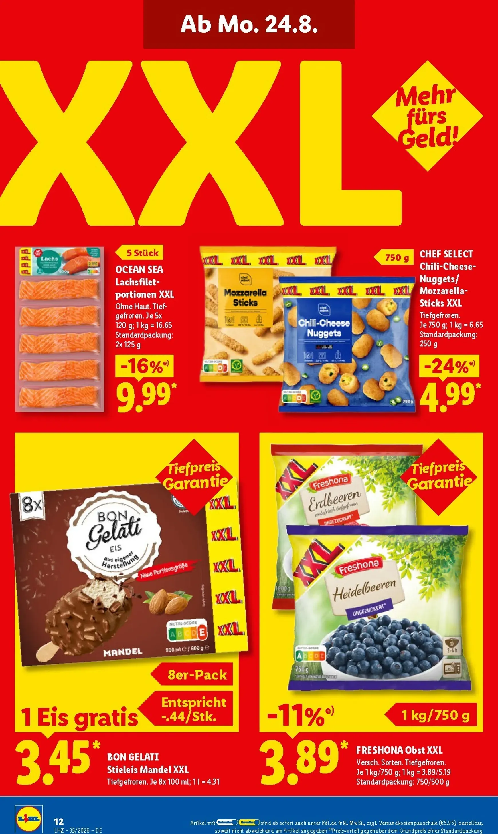 Lidl Prospekt nächste Woche – von Montag 24.08.2026 bis Samstag 29.08.2026 von 24. August bis 29. August 2026 - Prospekt seite 25