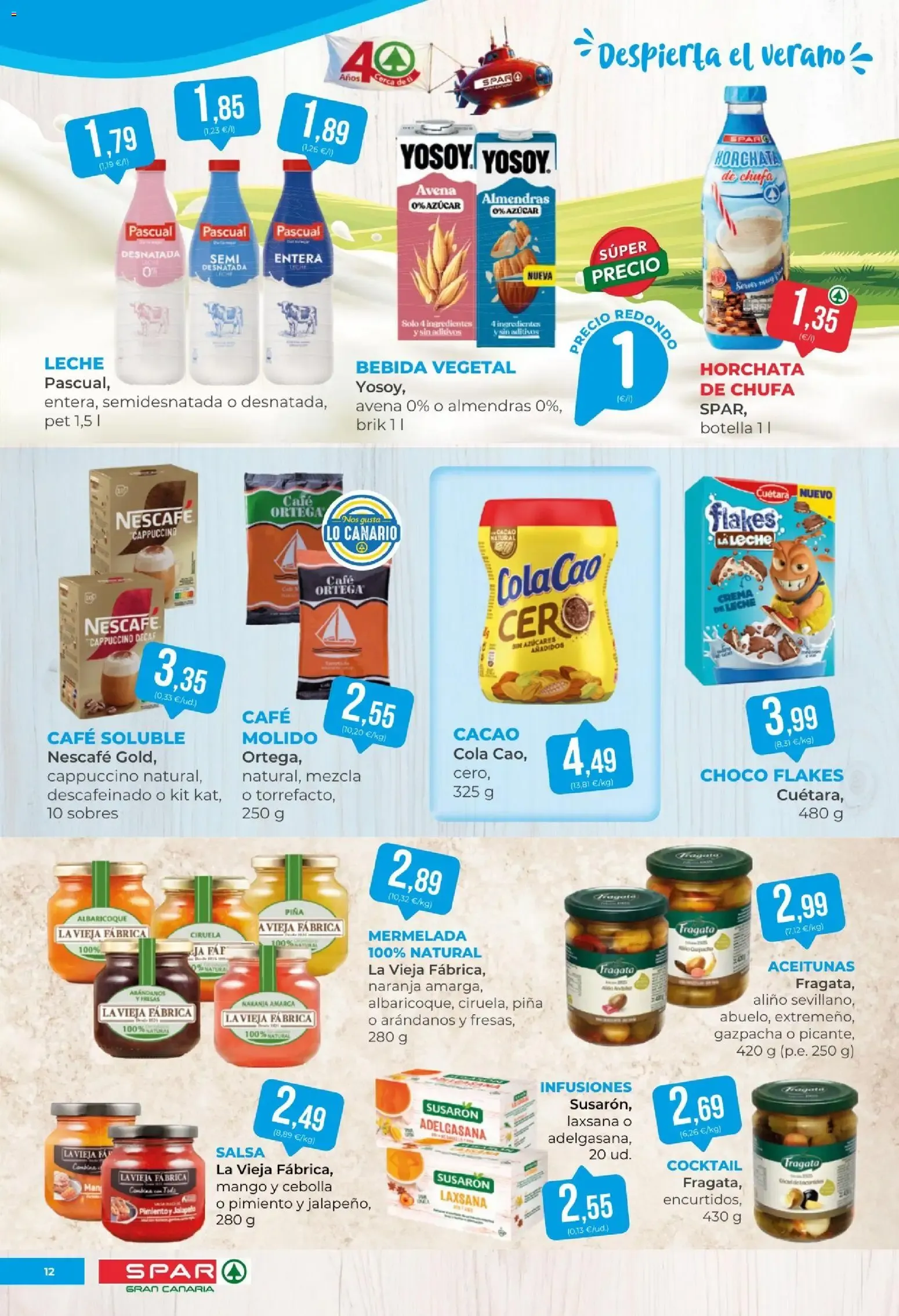 Catálogo de Spar Gran Canaria: Vuelve el Verano Frutal 10 de julio al 23 de julio 2026 - Página 12