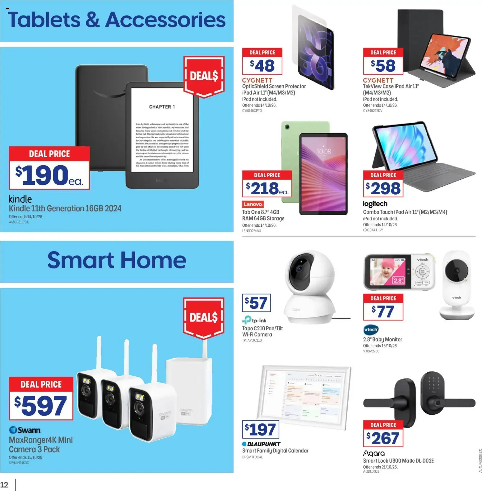 Officeworks catalogue - 01/10/2026 > weekly / monthly specials - Catalogue valid from 1 October to 14 October 2026 - page 12
