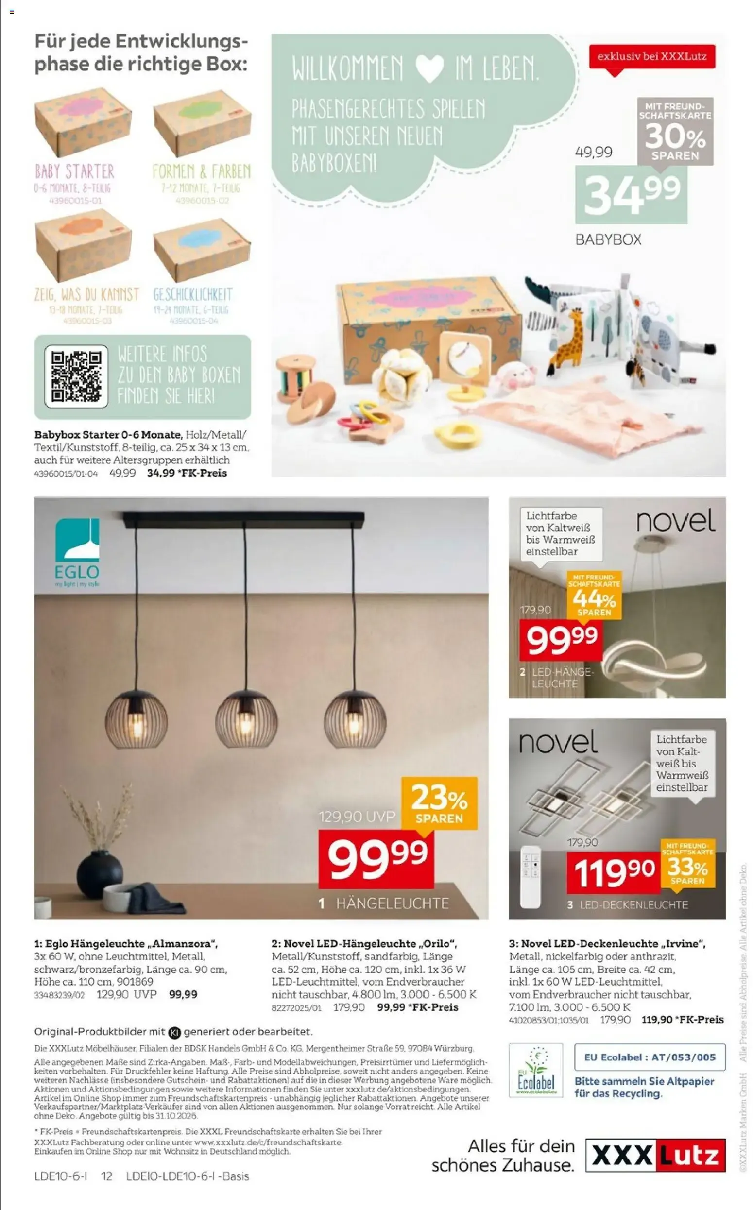 XXXLutz – Ahorra hasta 72% en productos Dieter Knoll para el hogar von 17. Oktober bis 31. Oktober 2026 - Prospekt seite 16