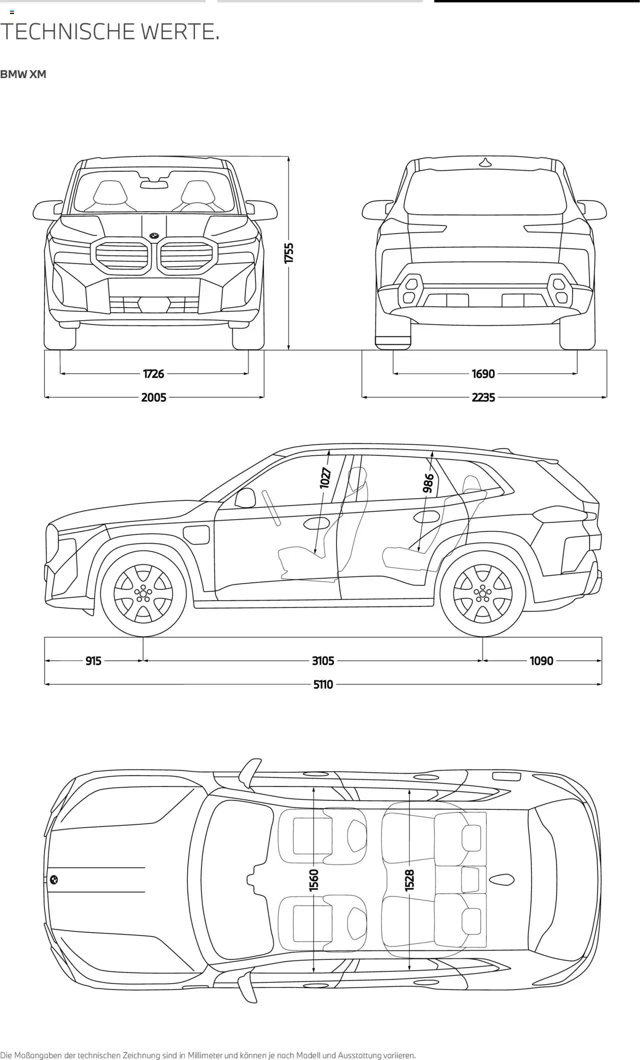 BMW XM von 1. August bis 31. Dezember 2026 - Prospekt seite 17