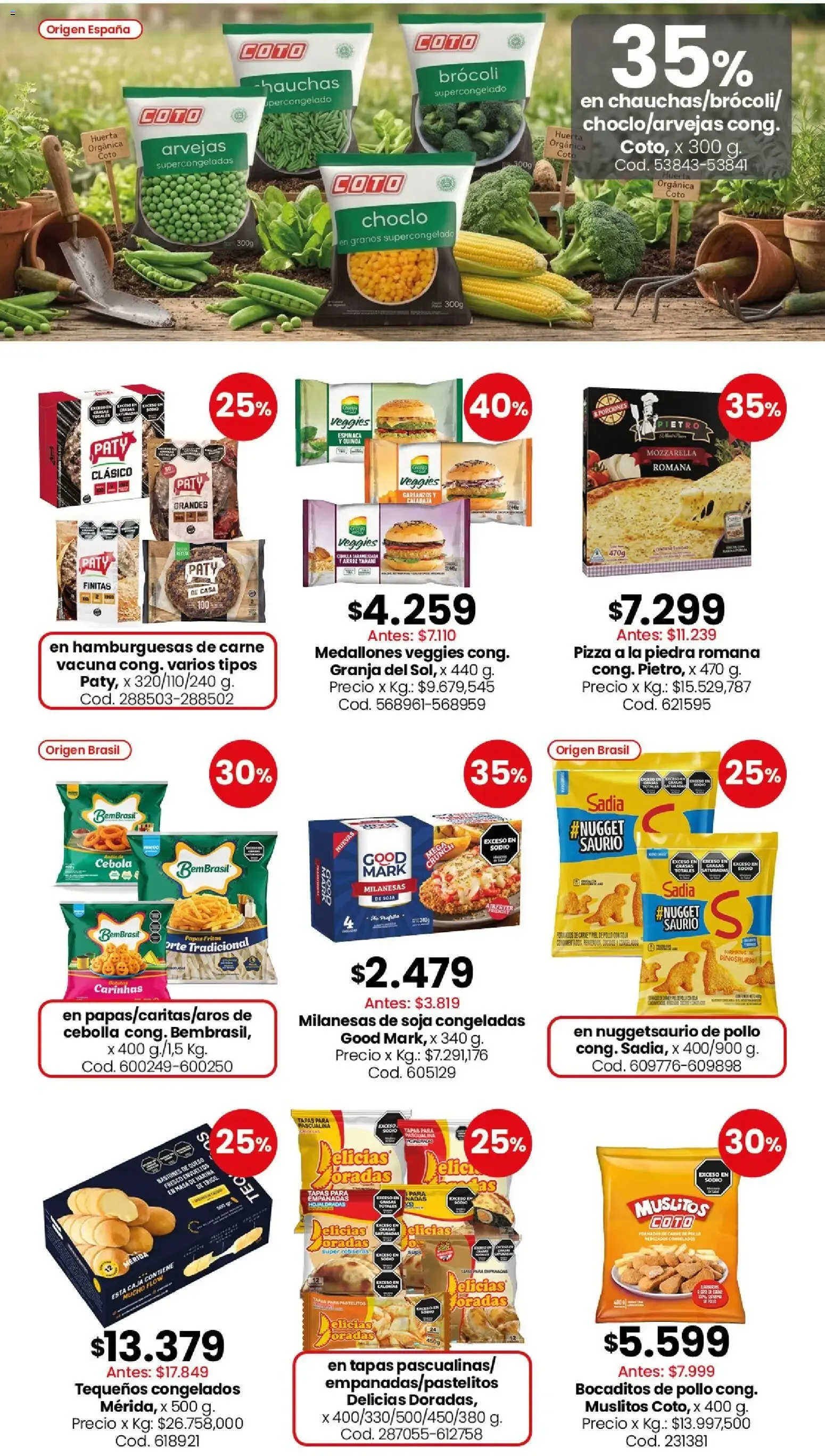 Ofertas de Coto - Carnes, verduras, pescadería, frescos y elaborados || del 15/06/2026 - 21/06/2026 || Descuentos 15 de junio al 21 de junio 2026 - Página 8 del catálogo