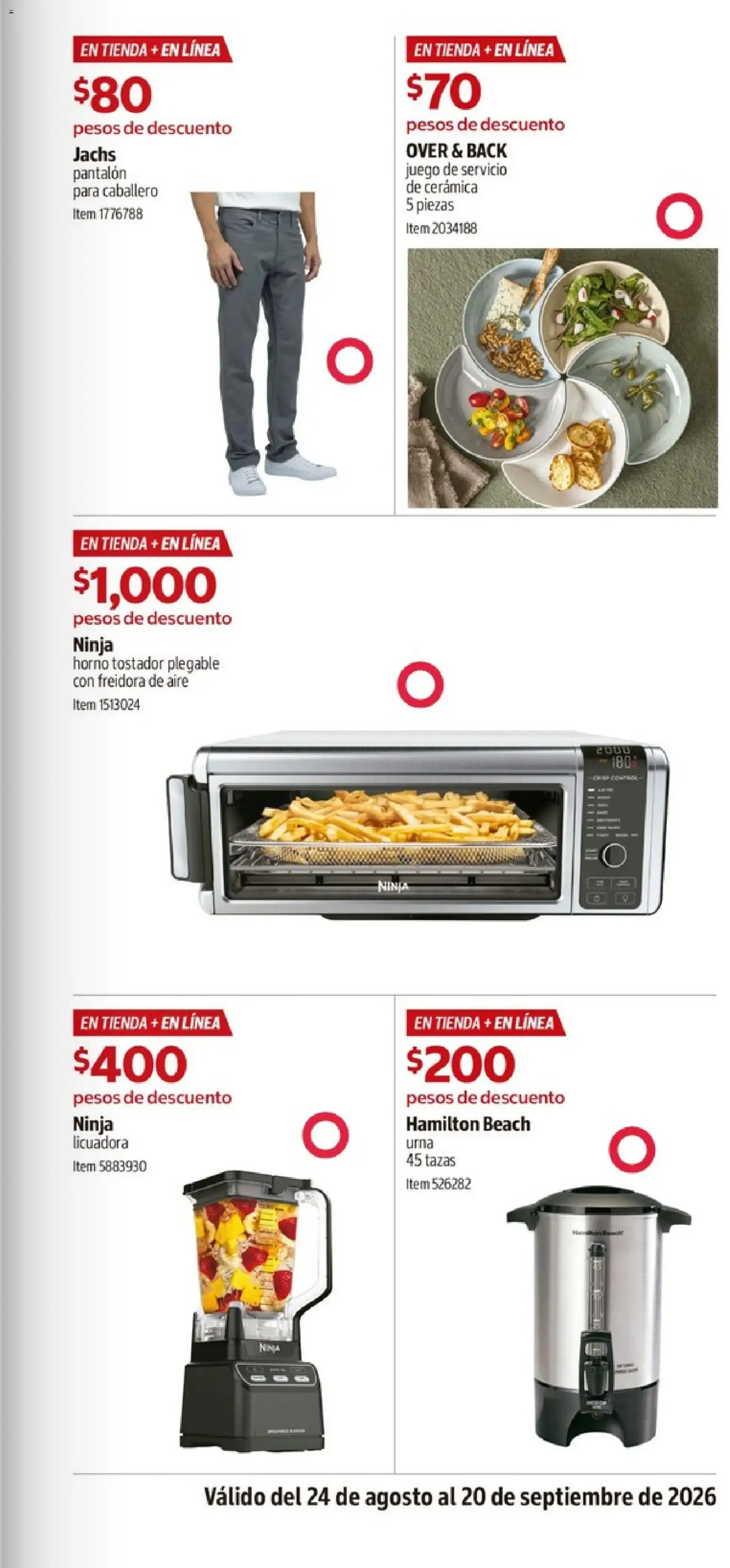 Catálogo de Catálogo COSTCO de 24/08/2026 - ofertas y promociones 24 de agosto al 20 de septiembre 2026 - Pagina 15