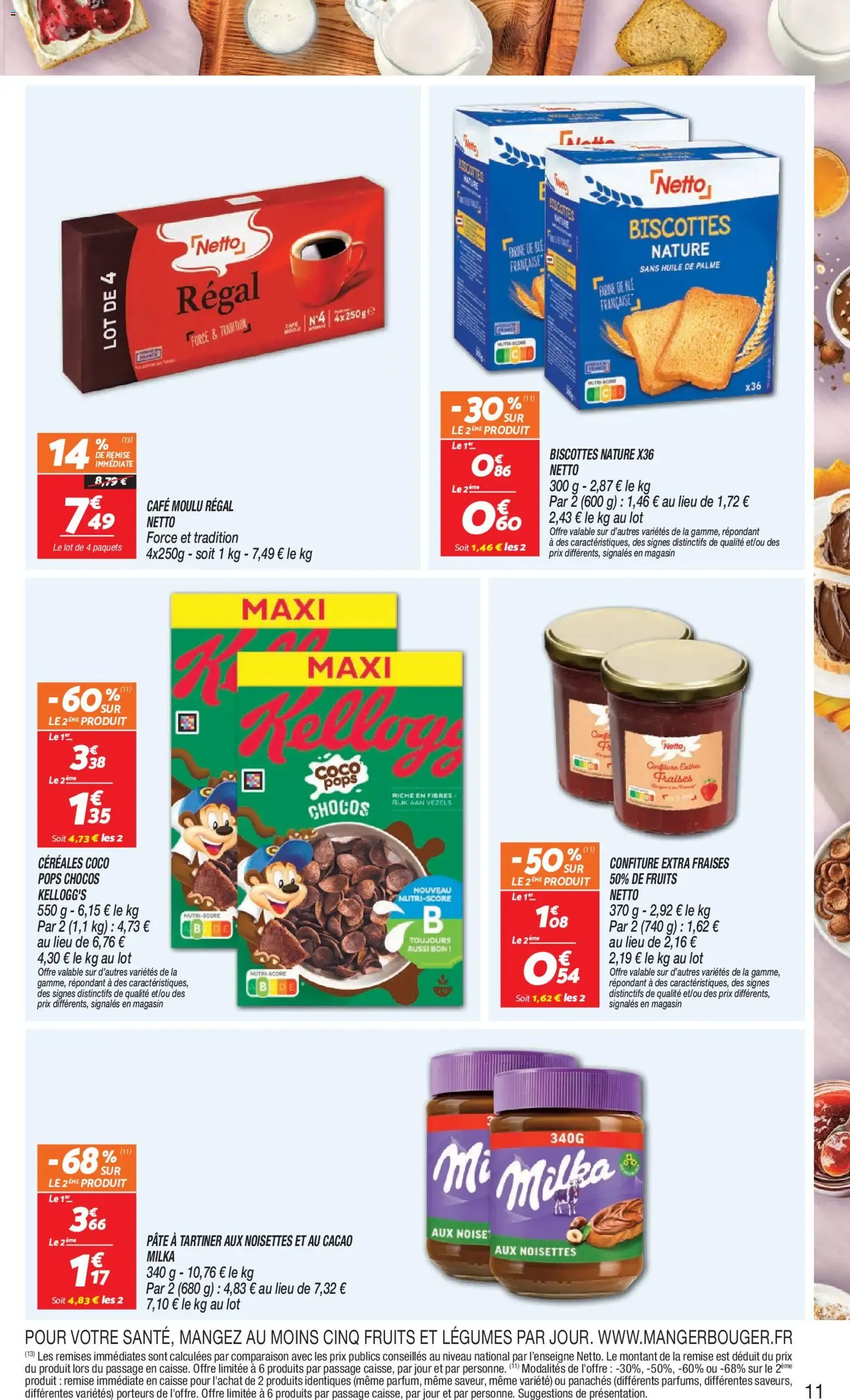 Netto rendez-vous prix bas à partir du 08/09/2026 - promo en ligne du 8 septembre au 14 septembre 2026 - Catalogue page 11
