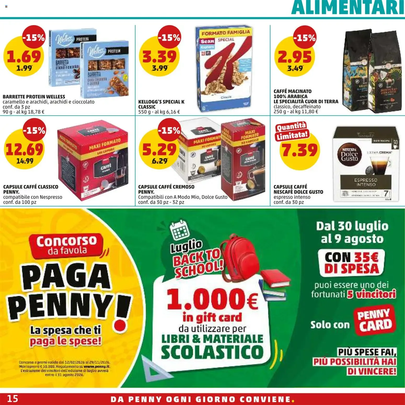 Volantino PENNY dal 30/07/2026 anteprima da 30 luglio a 12 agosto di 2026 - Pagina del volantino 15