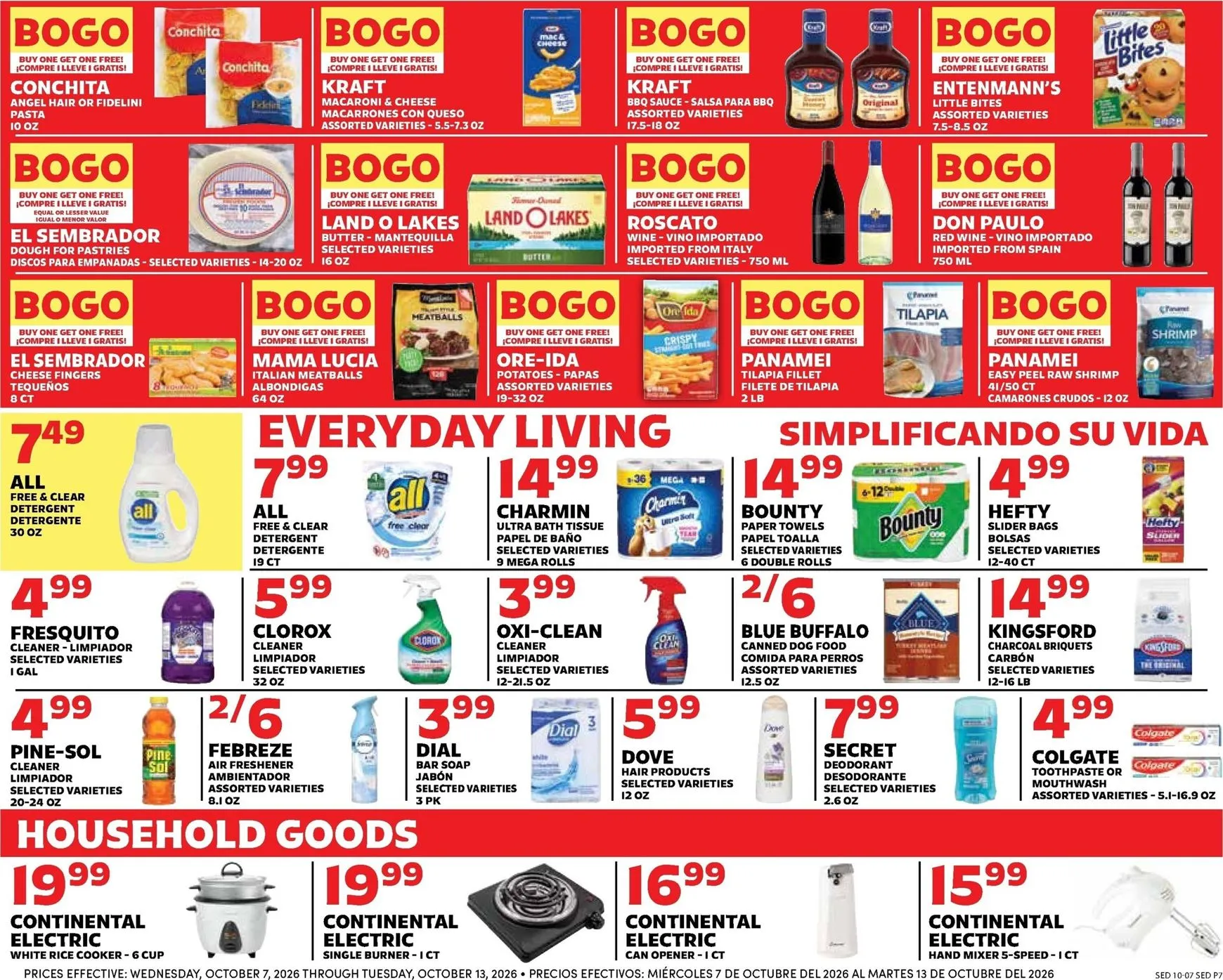 Weekly ad Current Sedano's leaflet valid from Wednesday 10/07/2026 to Tuesday 10/13/2026 from October 7 to October 13 2026 - Page 7
