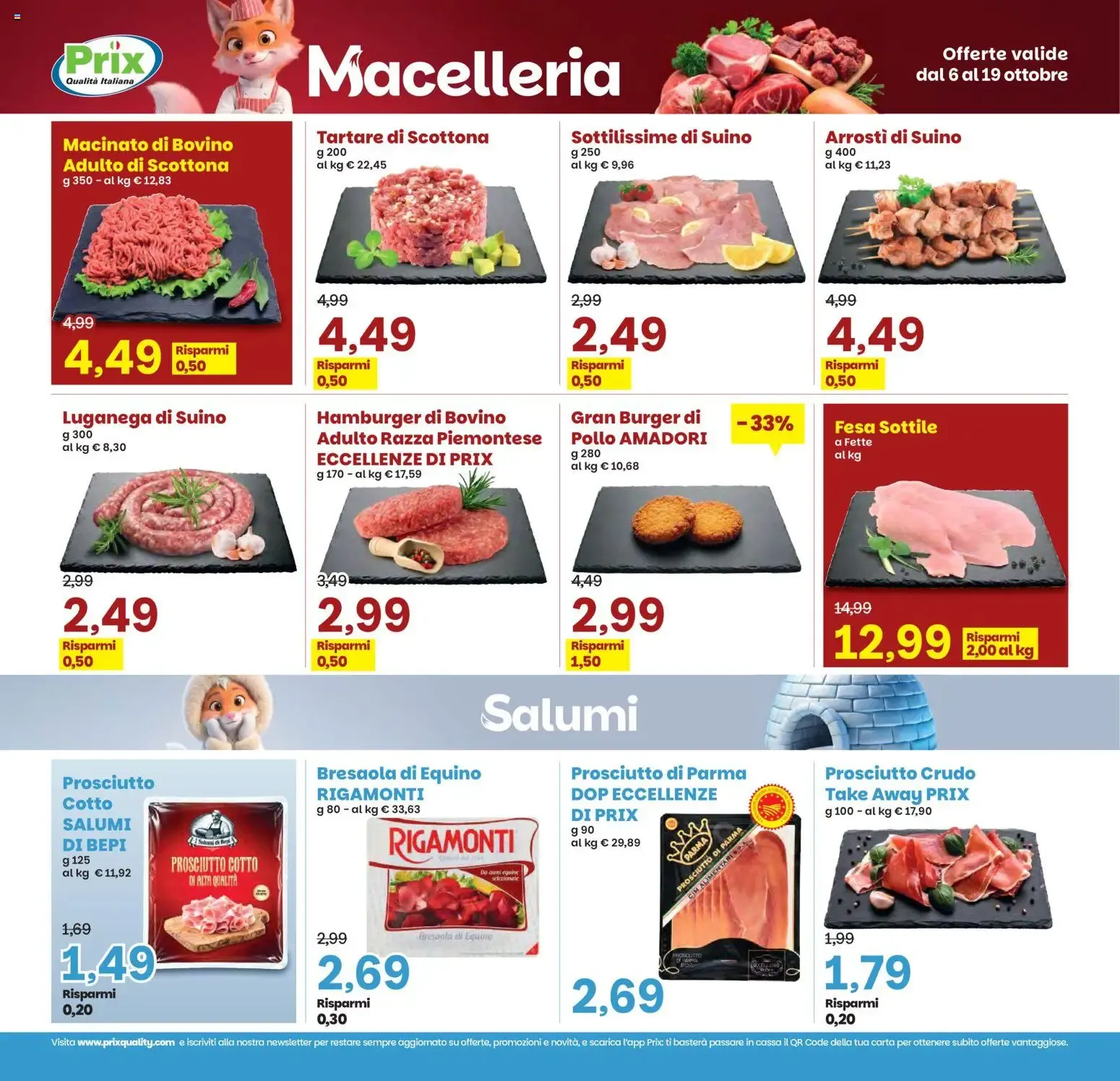 Prix - Offerte valide dal 6 al 19 ottobre da 6 ottobre a 19 ottobre di 2026 - Pagina del volantino 13