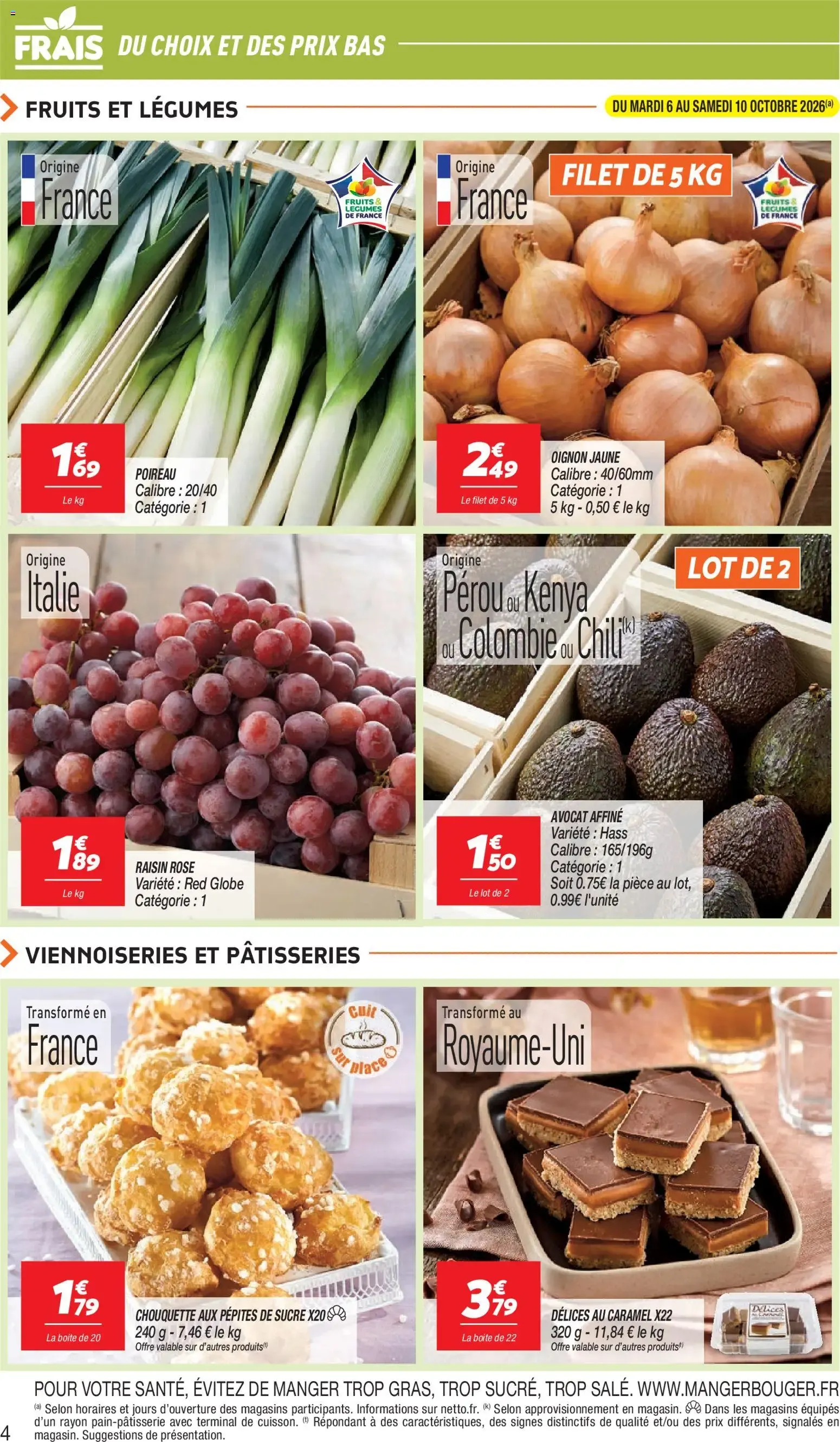 Netto: Le 3ème produit d'entretien 100% remboursé du 6 octobre au 12 octobre 2026 - Catalogue page 4