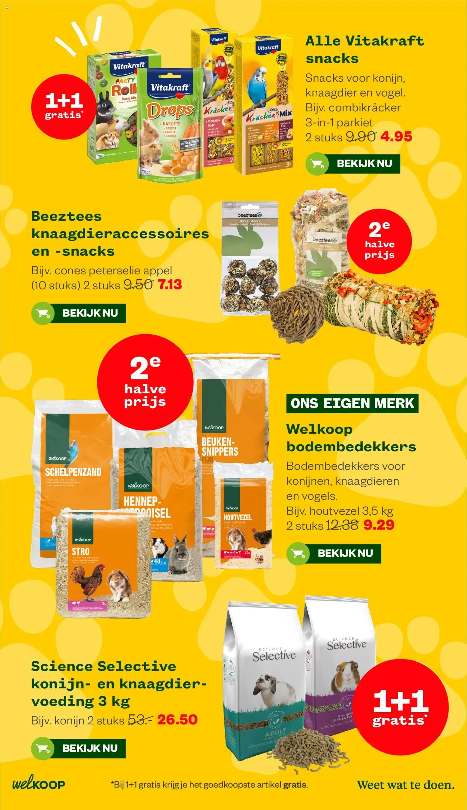 Welkoop Dierendag Deals van 21 september tot 4 oktober 2026 - Folder pagina 12