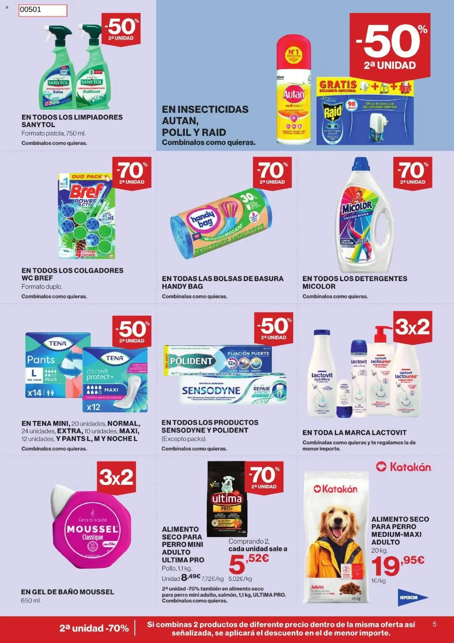 Catálogo de Hipercor: 3x2 en miles de productos para tu vuelta a casa 26 de agosto al 9 de septiembre 2026 - Página 5