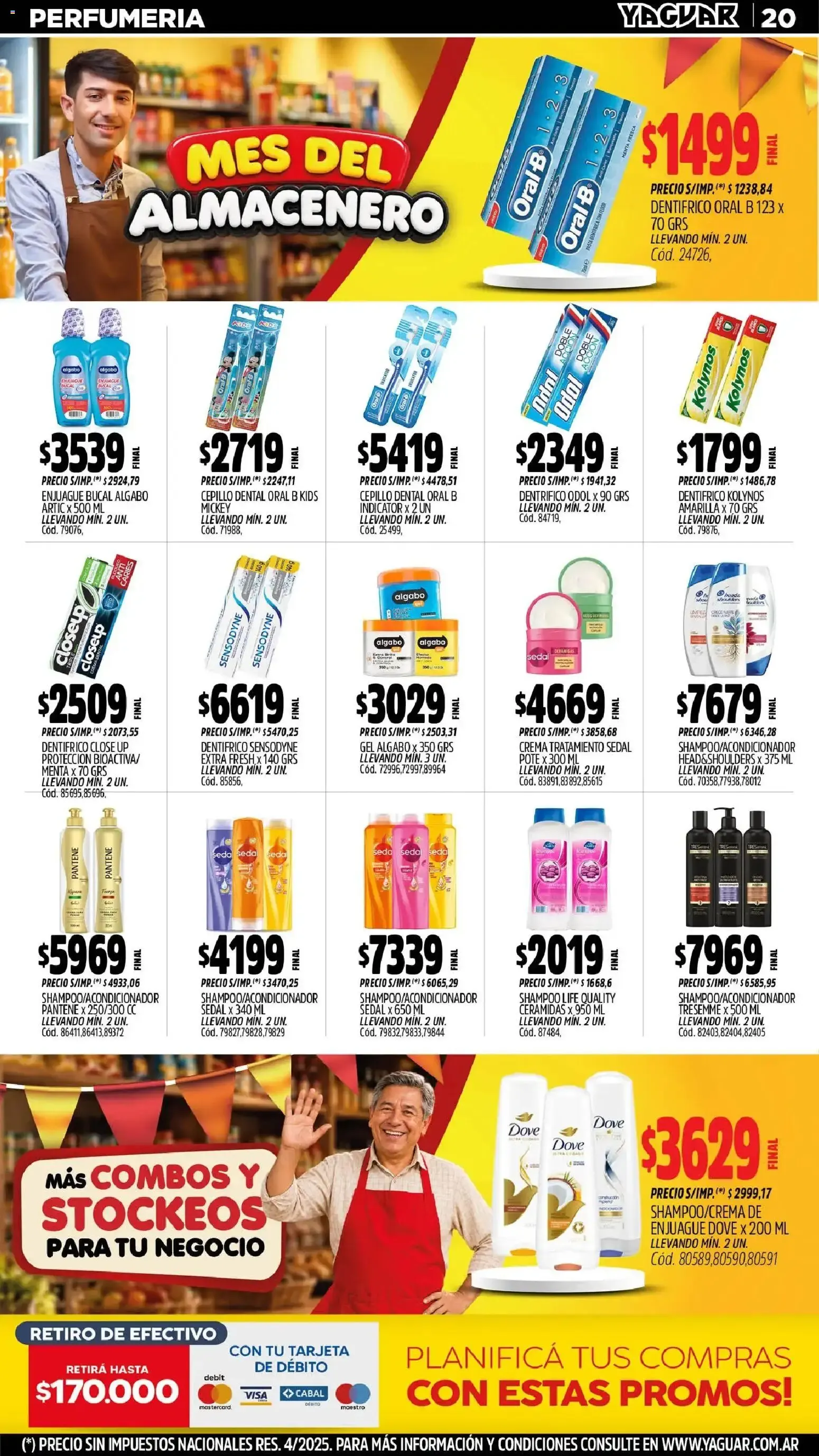 Ofertas de Mayorista Yaguar - Mes del Almacenero 31 de agosto al 6 de septiembre 2026 - Página 20 del catálogo