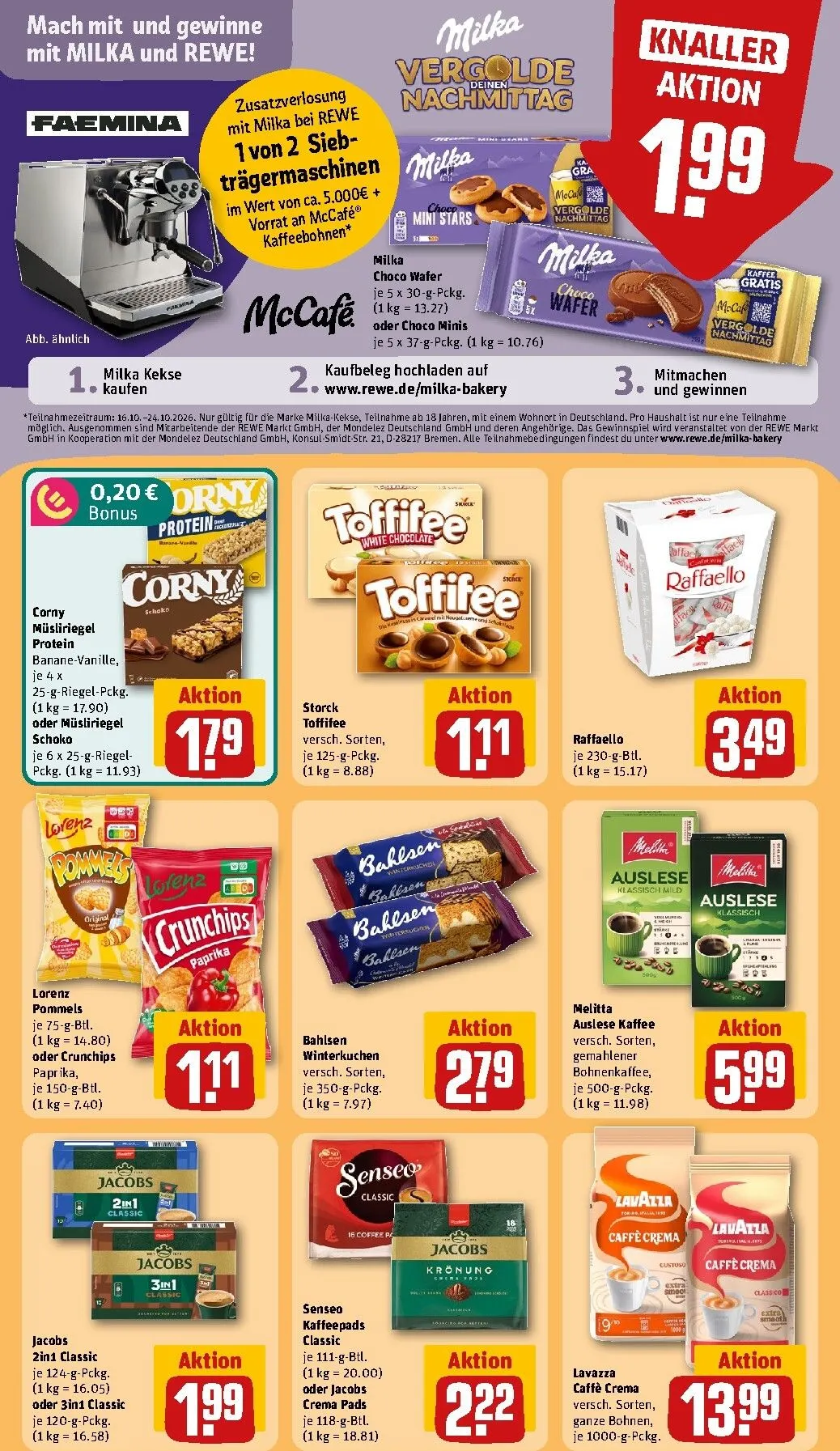 Rewe Prospekt nächste Woche – von Montag 19.10.2026 bis Sonntag 25.10.2026 von 19. Oktober bis 25. Oktober 2026 - Prospekt seite 25