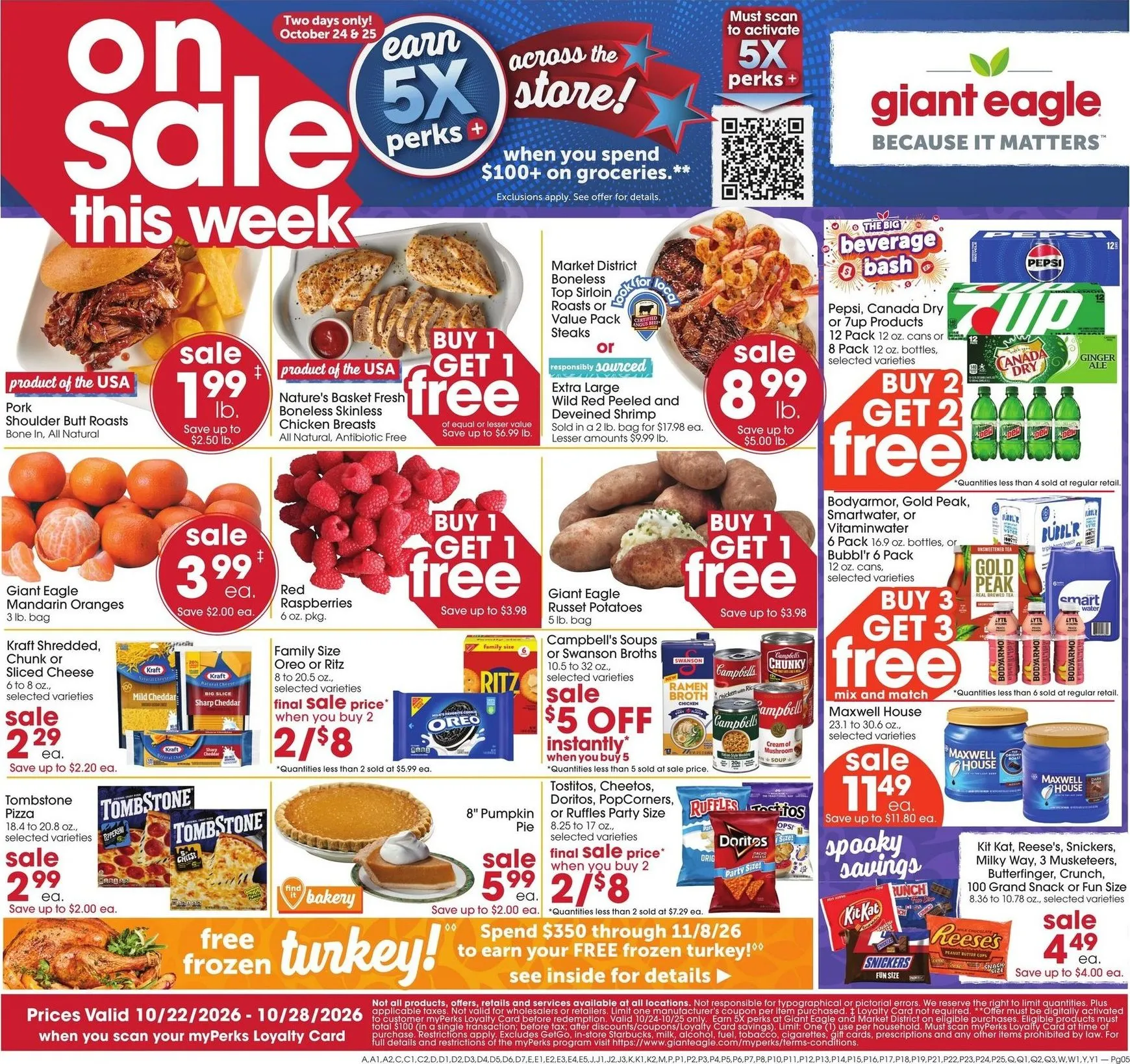 Future Giant Eagle flyer valid from Thursday 10/22/2026 to Wednesday 10/28/2026