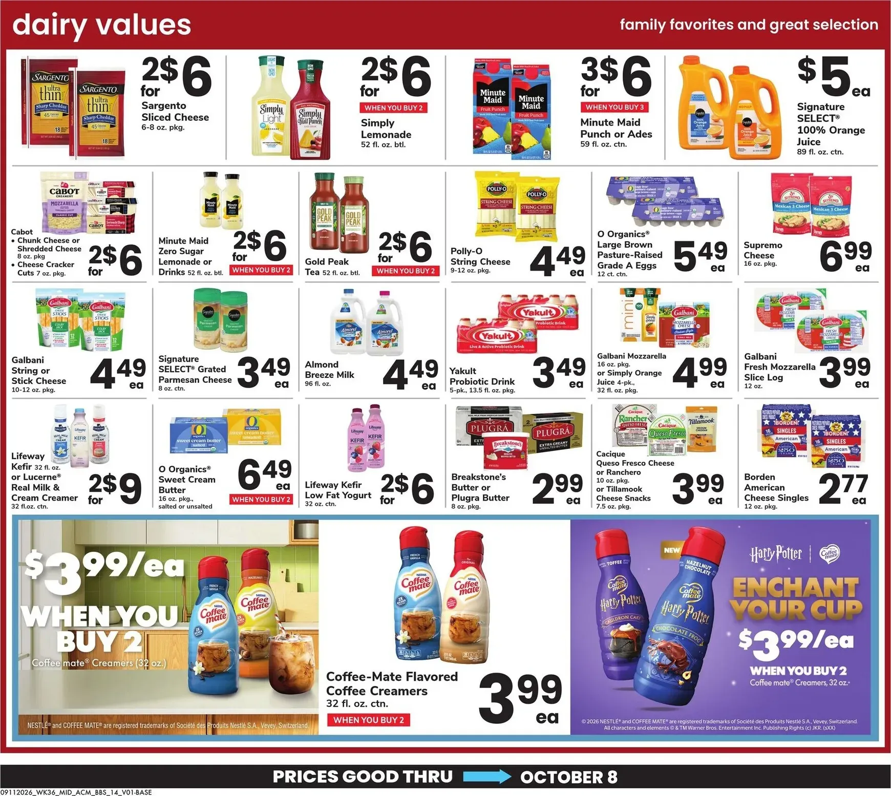 Weekly ad Current ACME - Big Book of Savings leaflet valid from Friday 09/11/2026 to Thursday 10/08/2026 from September 11 to October 8 2026 - Page 14