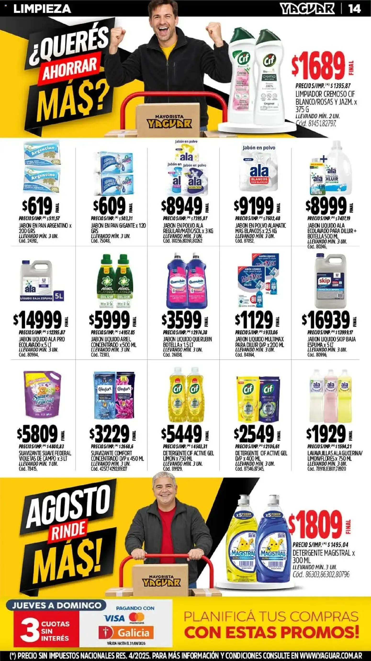 Ofertas de Yaguar - Oferta Semanal San Juan del 24/08/2026 - 29/08/2026 24 de agosto al 29 de agosto 2026 - Página 13 del catálogo