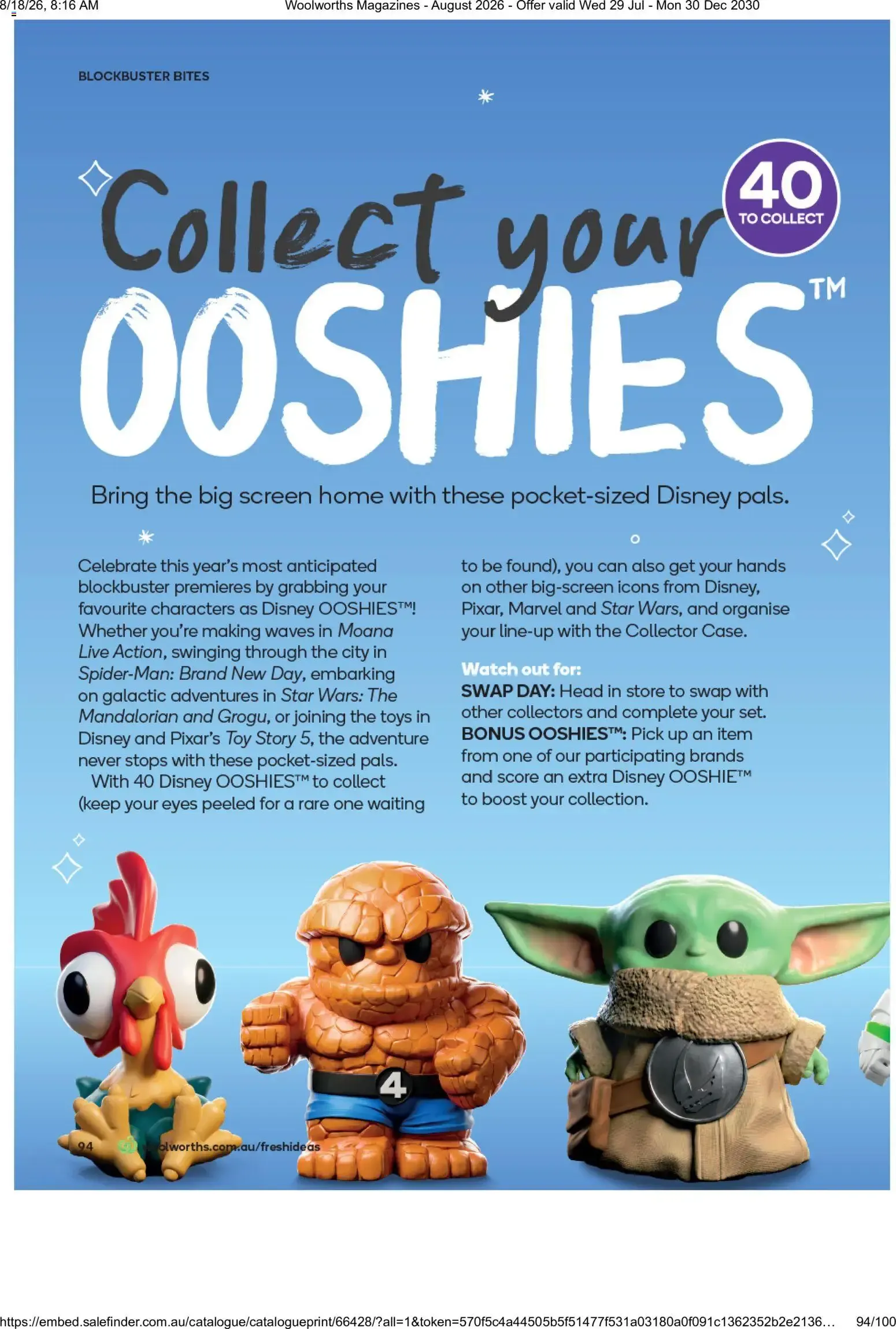 Woolworths Fresh Ideas - August 2026 - Catalogue valid from 29 July to 30 December 2030 - page 94