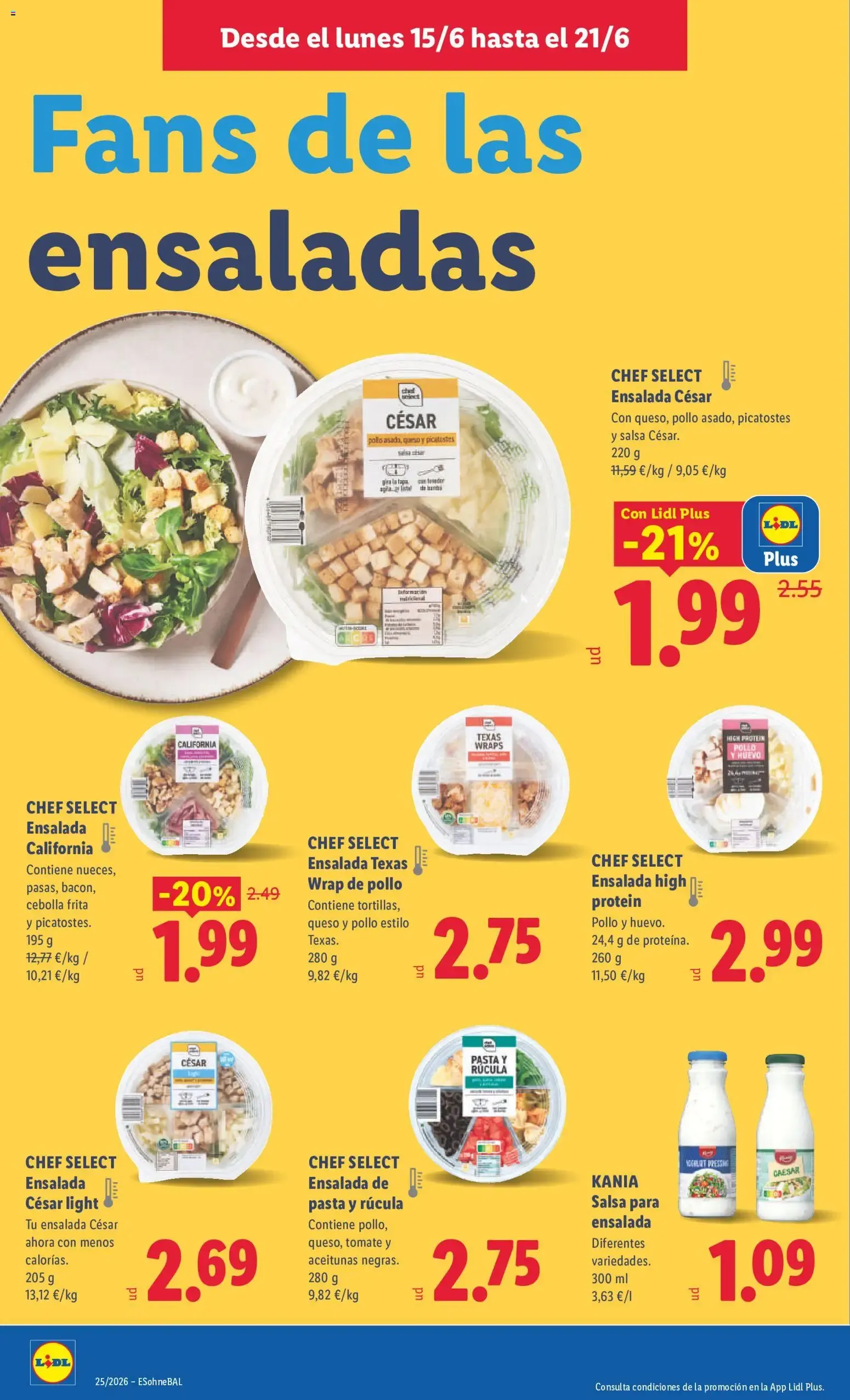 Catálogo de Lidl - Tu Nº1 en calidad-precio 15 de junio al 21 de junio 2026 - Página 14