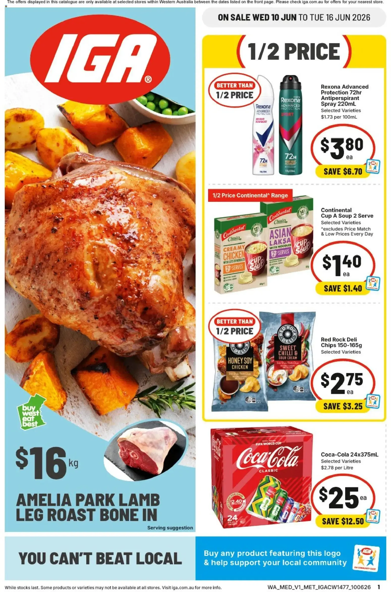 IGA catalogue valid from 10/06/2026 > Online Australia - Catalogue valid from 10 June to 16 June 2026 - page 1