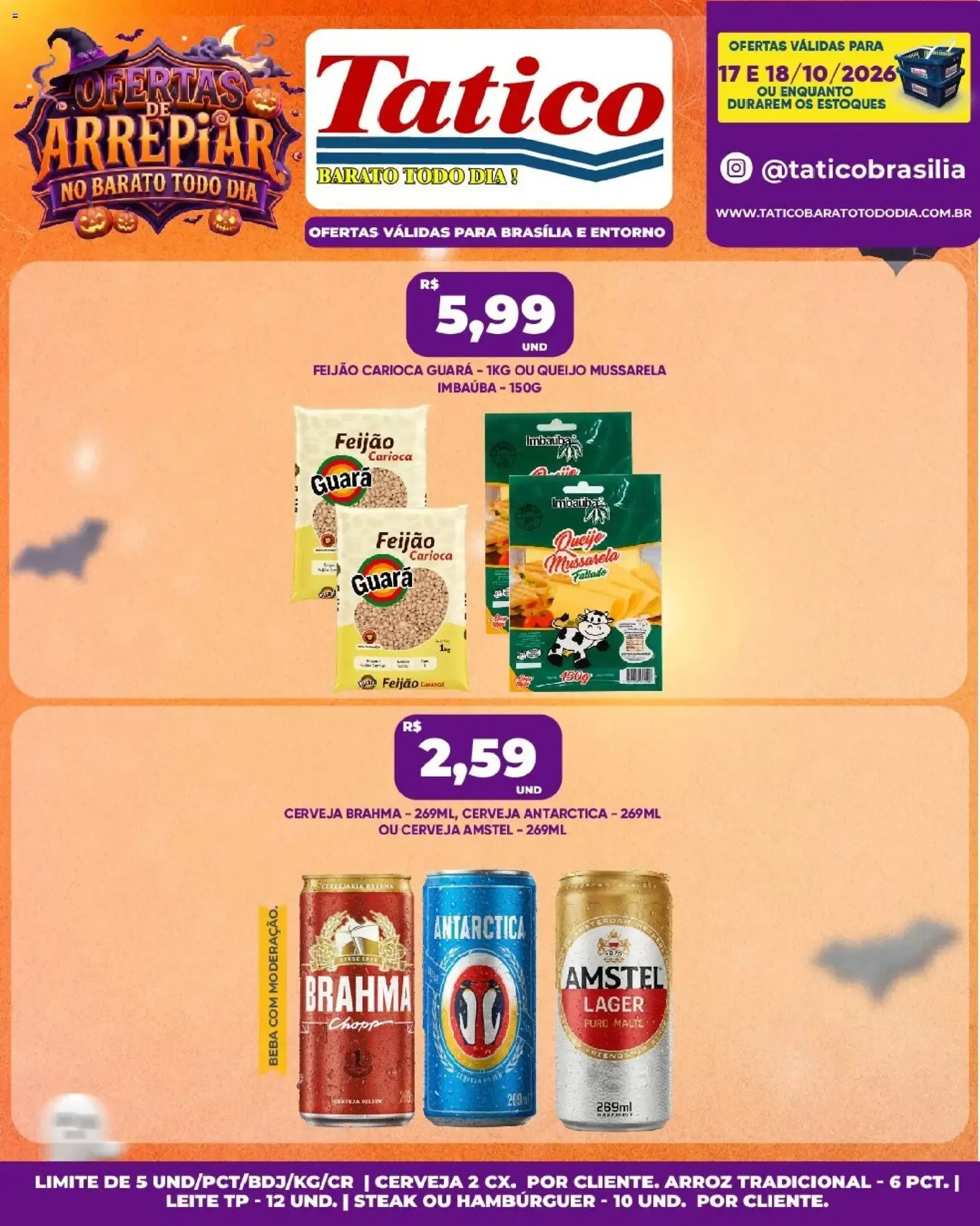 Encarte de Tatico ofertas Fim de Semana de 17/10/2026 | Promoções Online 17 de outubro até 18 de outubro 2026 - Pagina 3