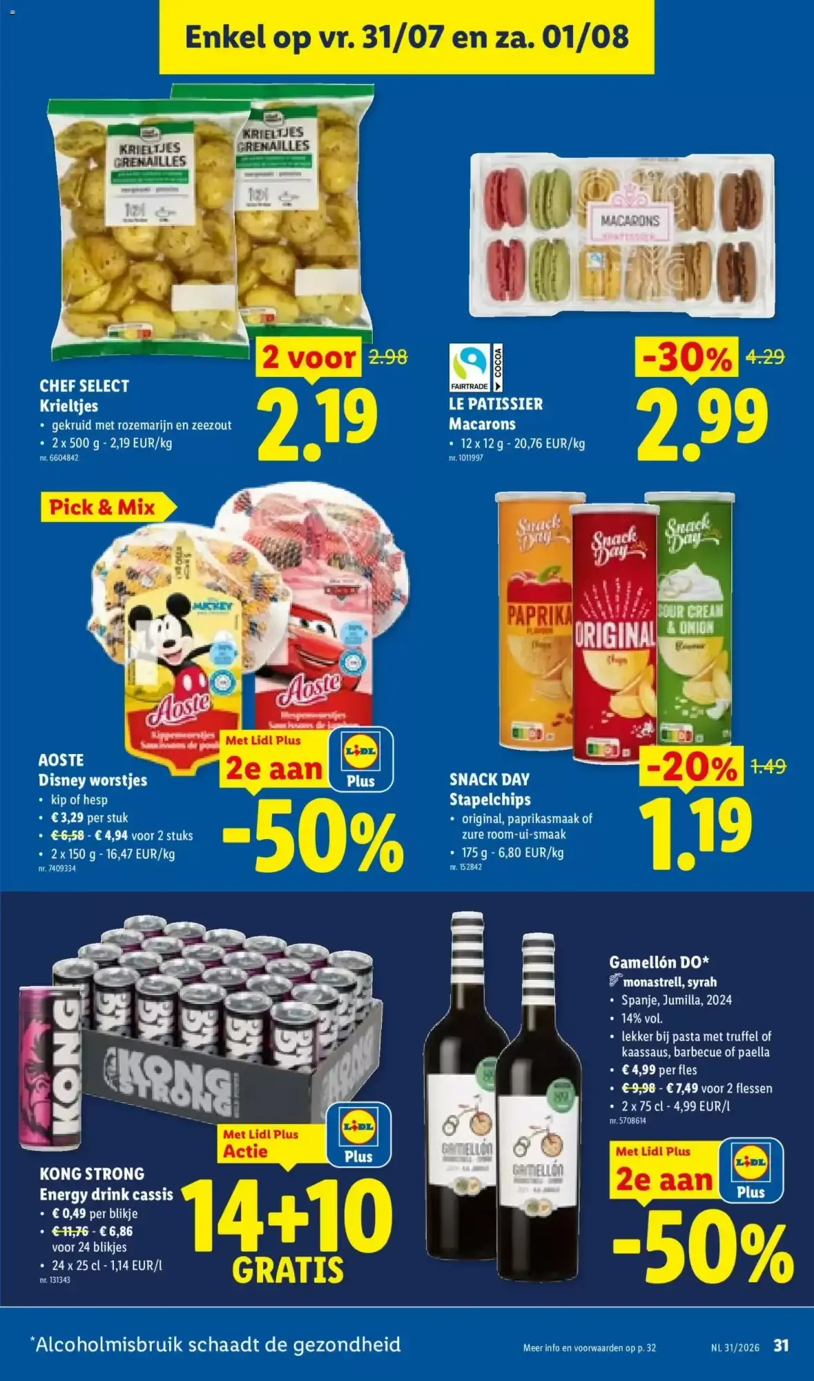 Lidl: Een gezellige BBQ, dat kan tellen. van 27 juli tot 1 augustus 2026 - folder pagina 31