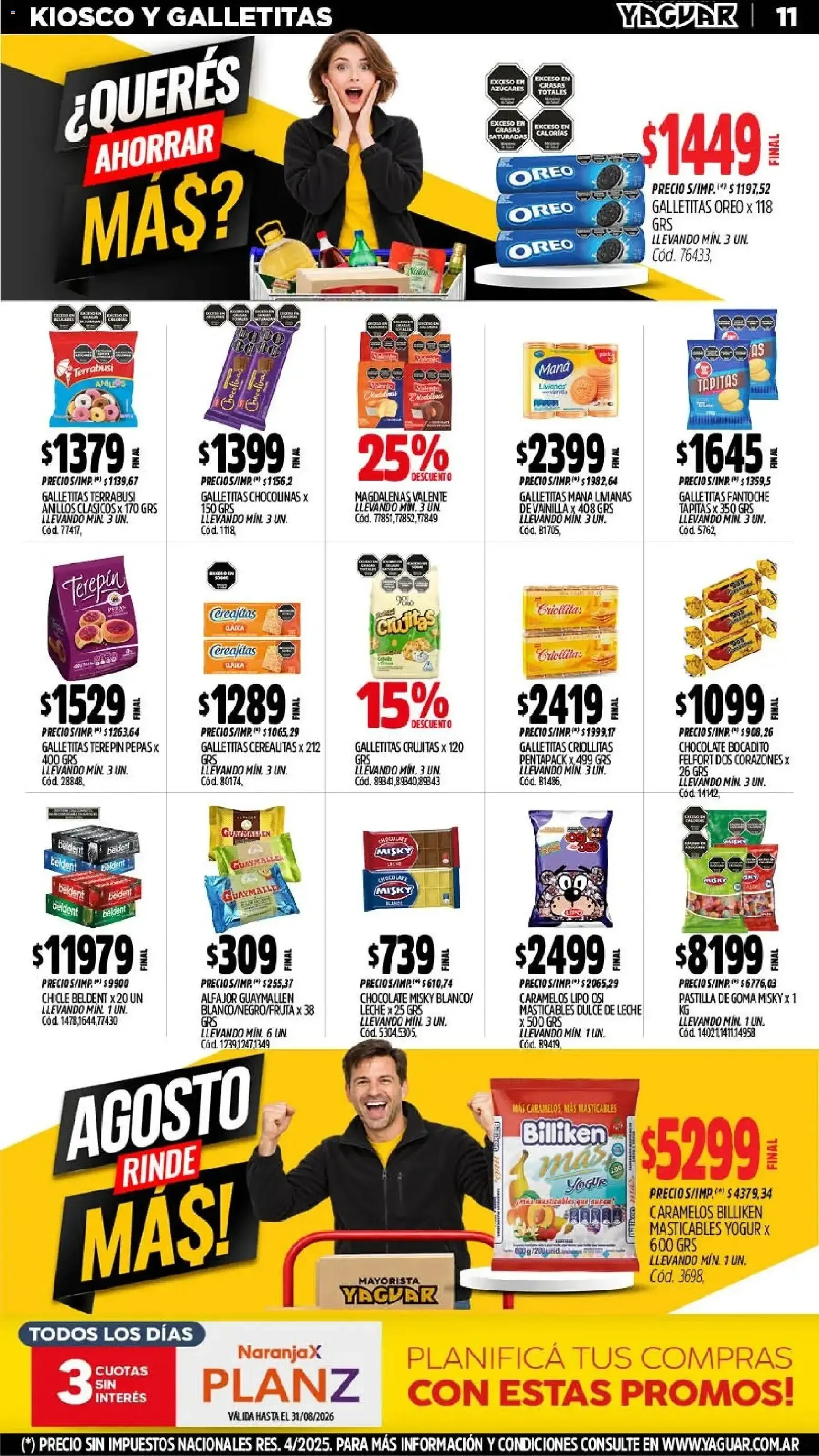 Ofertas de AGOSTO RINDE MÁS! 24 de agosto al 30 de agosto 2026 - Página 11 del catálogo