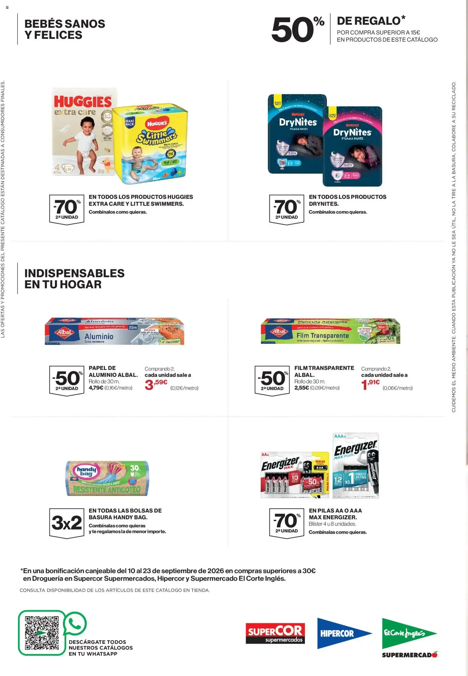 Catálogo de Las Mejores Marcas en Limpieza y Cuidado del Hogar 26 de agosto al 9 de septiembre 2026 - Página 8