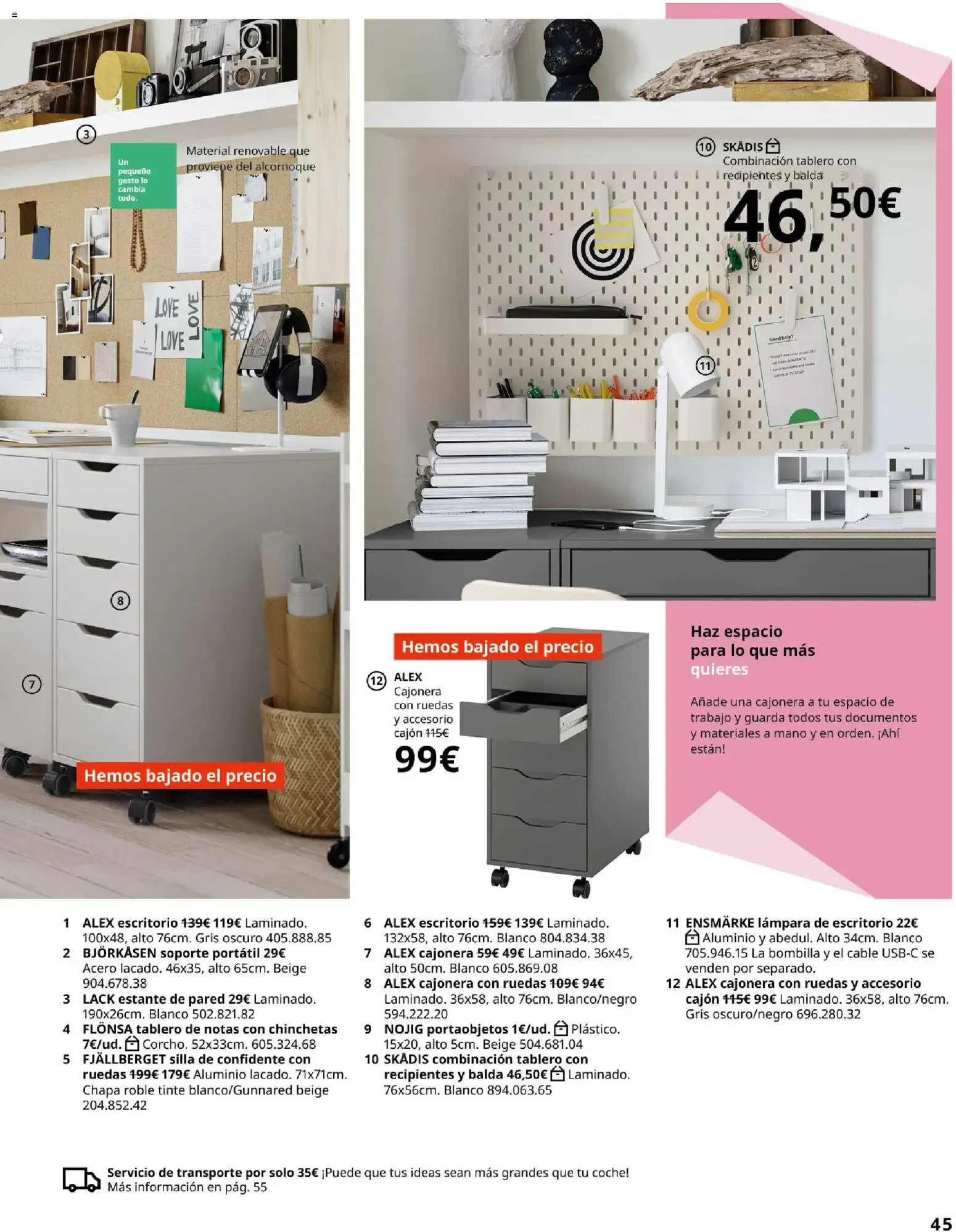 Catálogo de IKEA - Haz espacio para lo que más quieres del 01/09/2026 1 de septiembre al 31 de enero 2027 - Página 45