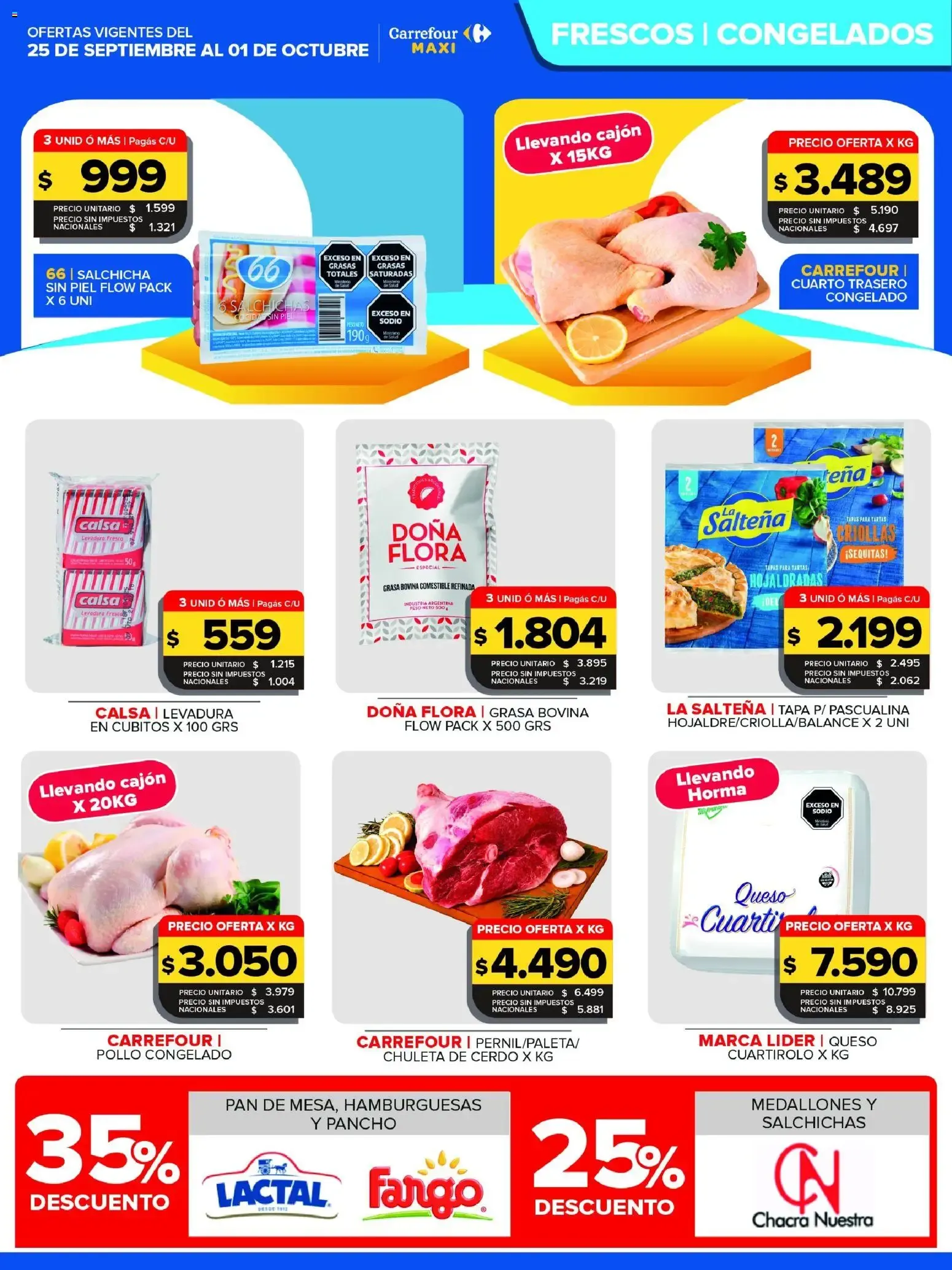 Ofertas de Carrefour Maxi catálogo del 25/09/2026 - 01/10/2026 25 de septiembre al 1 de octubre 2026 - Página 9 del catálogo