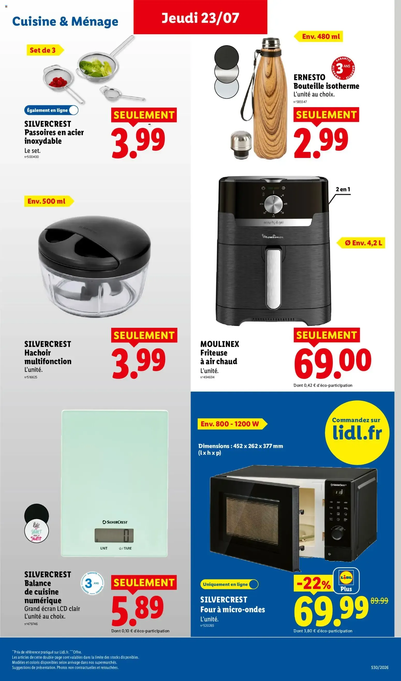 Catalogue LIDL du 23/07/2026 | Promo prospectus en ligne du 23 juillet au 29 juillet 2026 - Catalogue page 43