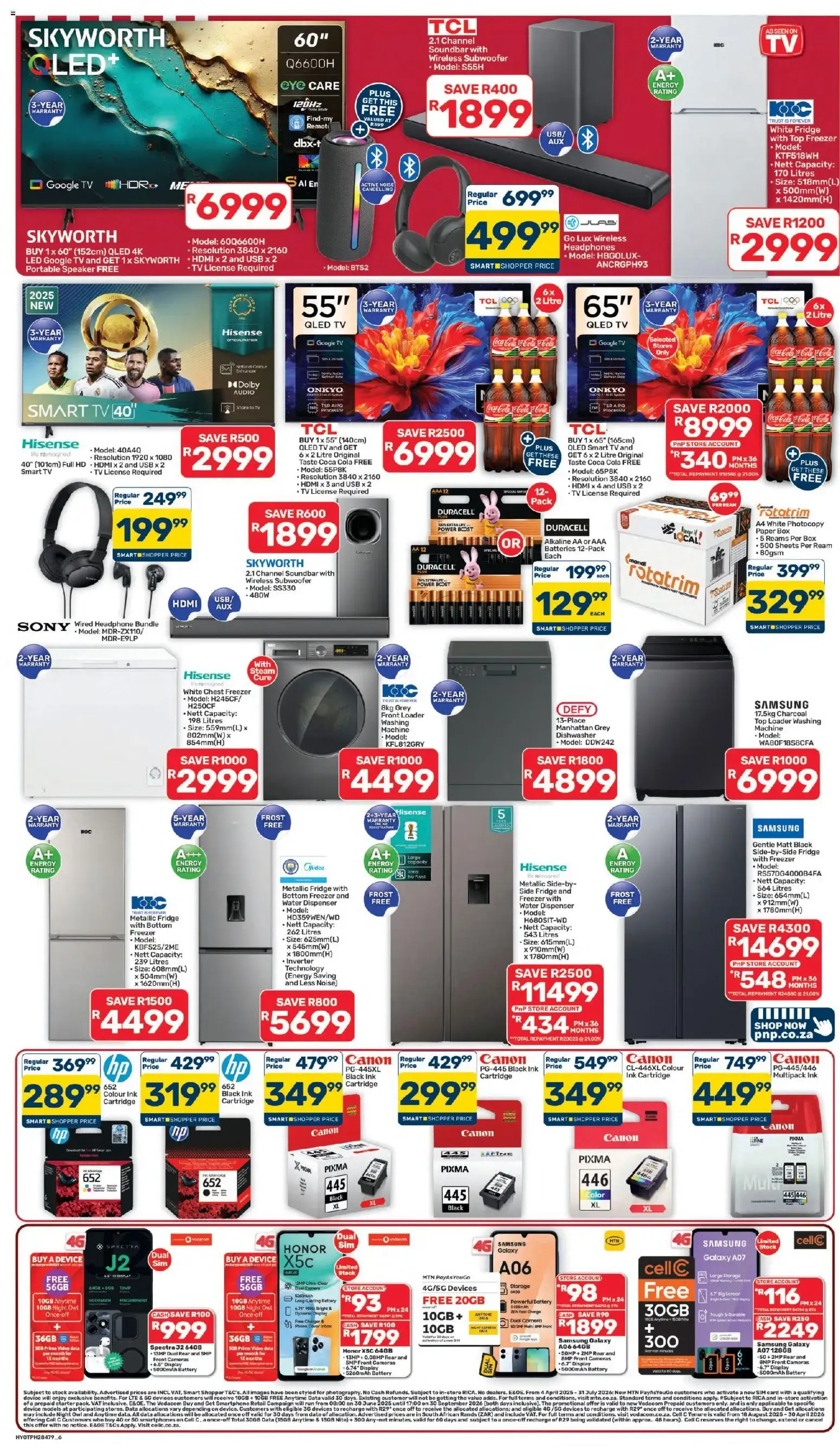 Pick n Pay Inland Provinces - Hypermarket Birthday Specials (24/07/2026 - 06/08/2026) Online from 24 July to 6 August 2026 - Catalogue Page 6