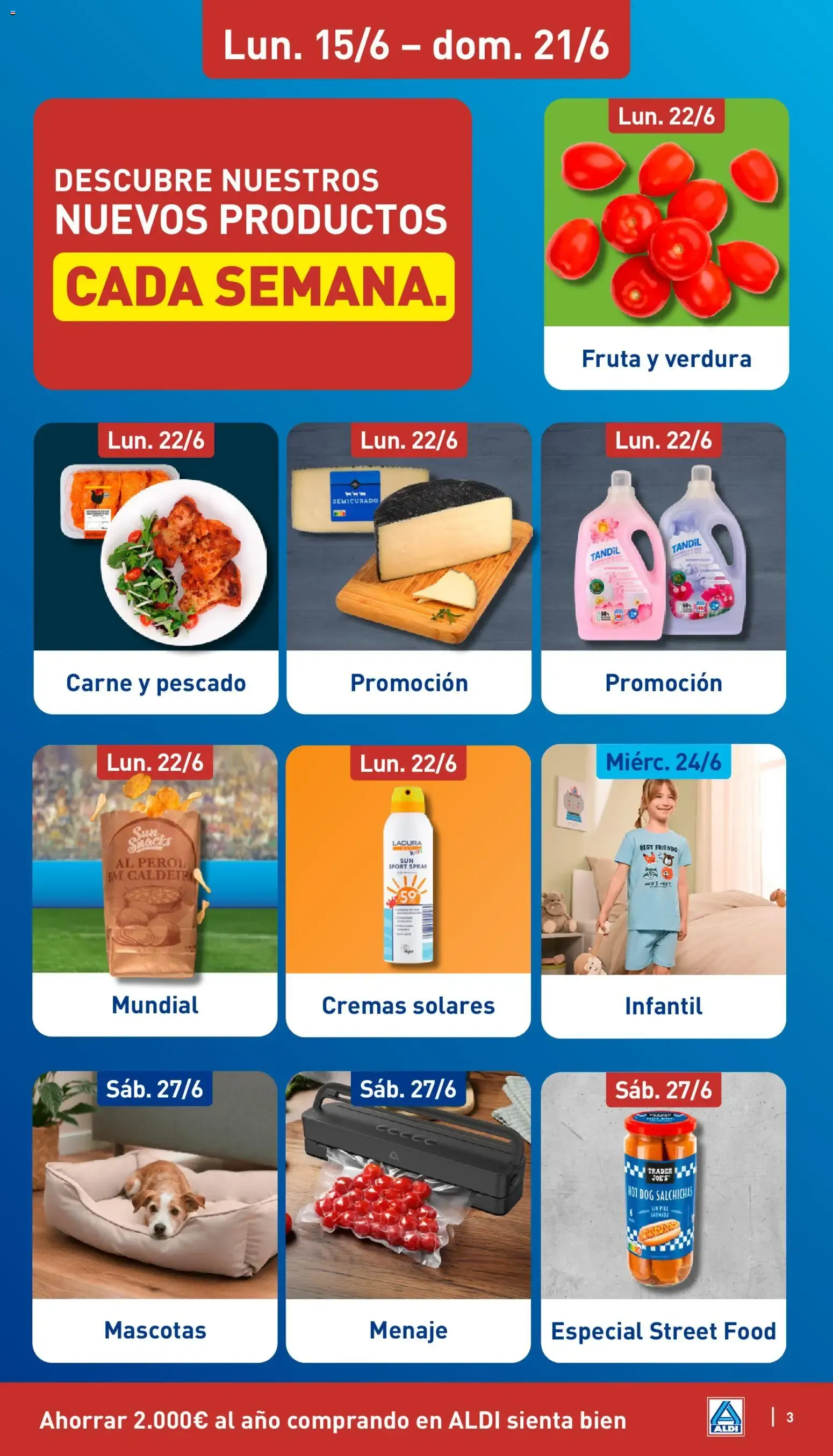 Catálogo de Aldi: Un Baño de Sabor al Mejor Precio 22 de junio al 28 de junio 2026 - Página 3