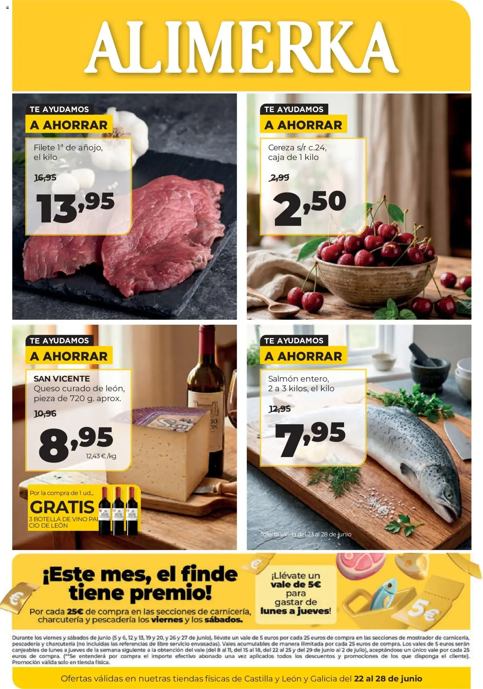Catálogo de Alimerka folleto >> 22/06 - 28/06/2026 (catálogo) 22 de junio al 28 de junio 2026 - Página 1